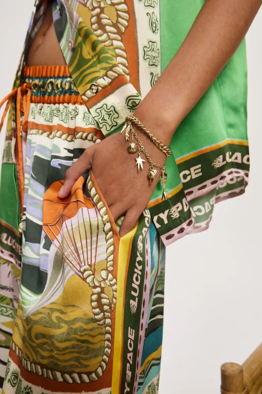 TEAM SPIRIT CHARM BRACELET sold by Alemais