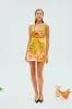 SILAS HALTER MINI DRESS sold by Alemais