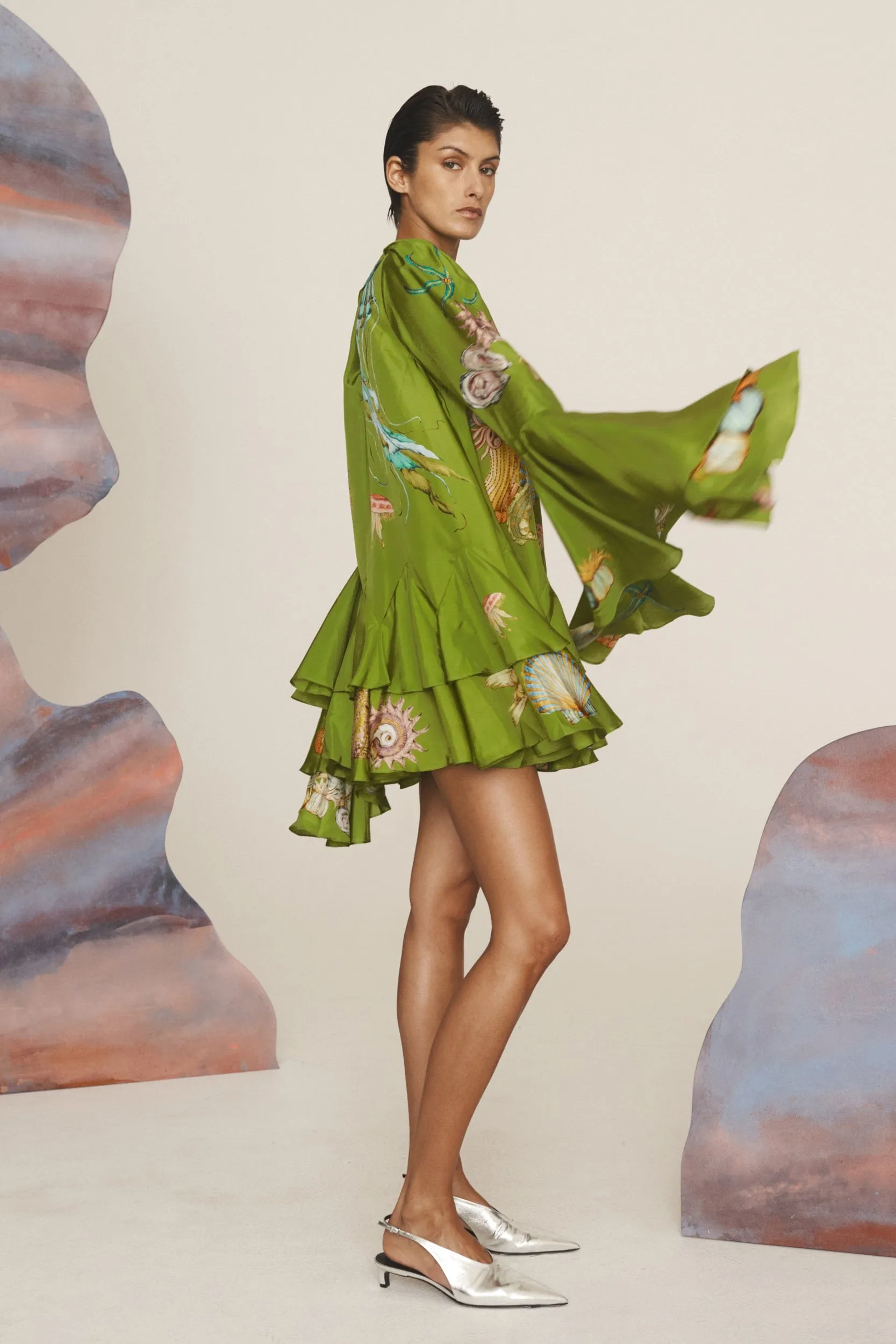 AQUATICA SILK MINI DRESS EXCLUSIVE sold by Alemais product image thumbnail 5