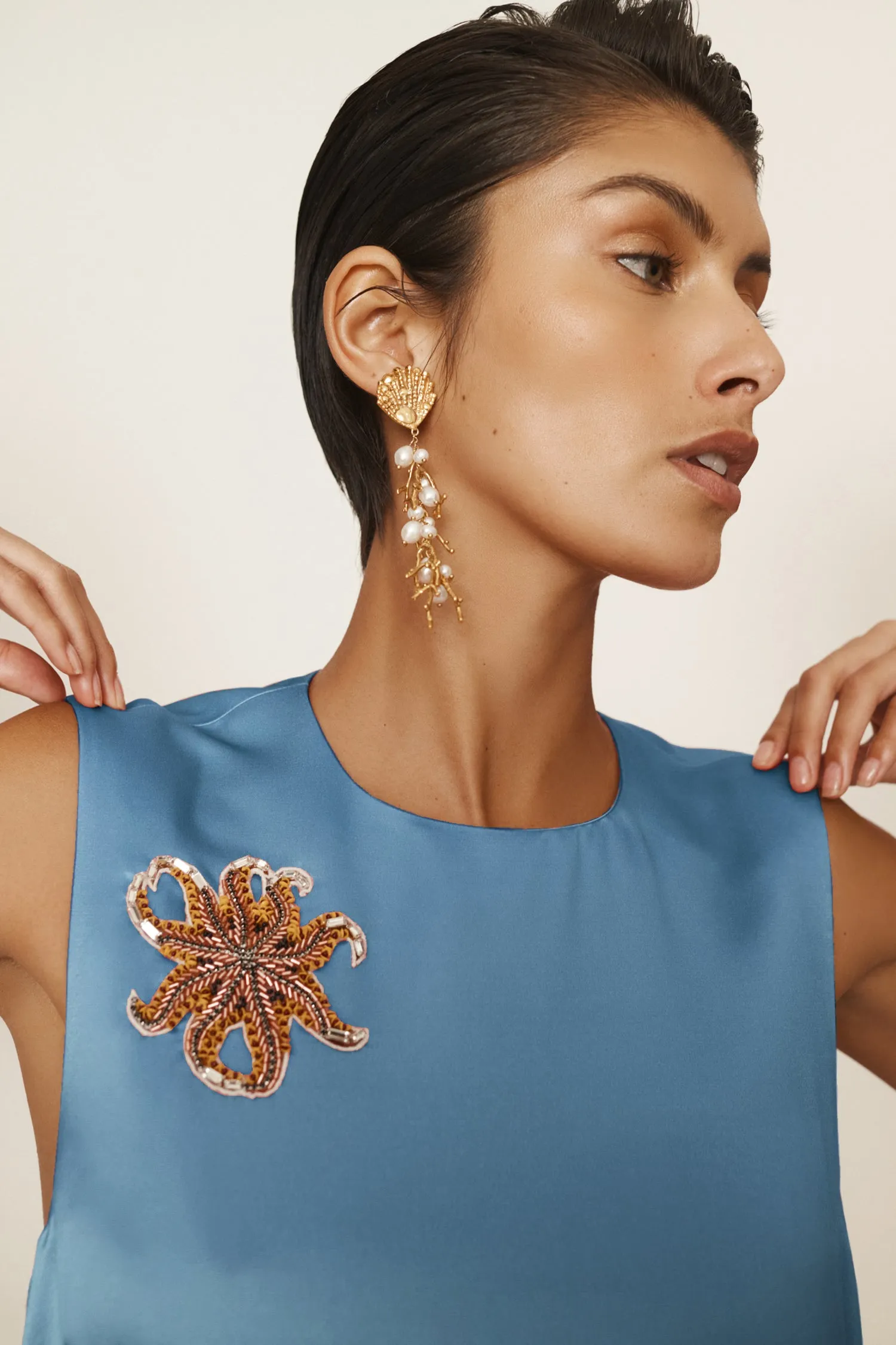 CASPIAN MINI DRESS EXCLUSIVE sold by Alemais product image thumbnail 5