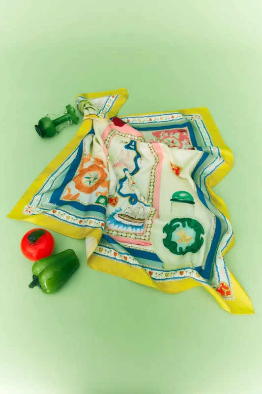 ELIXIR SCARF sold by Alemais