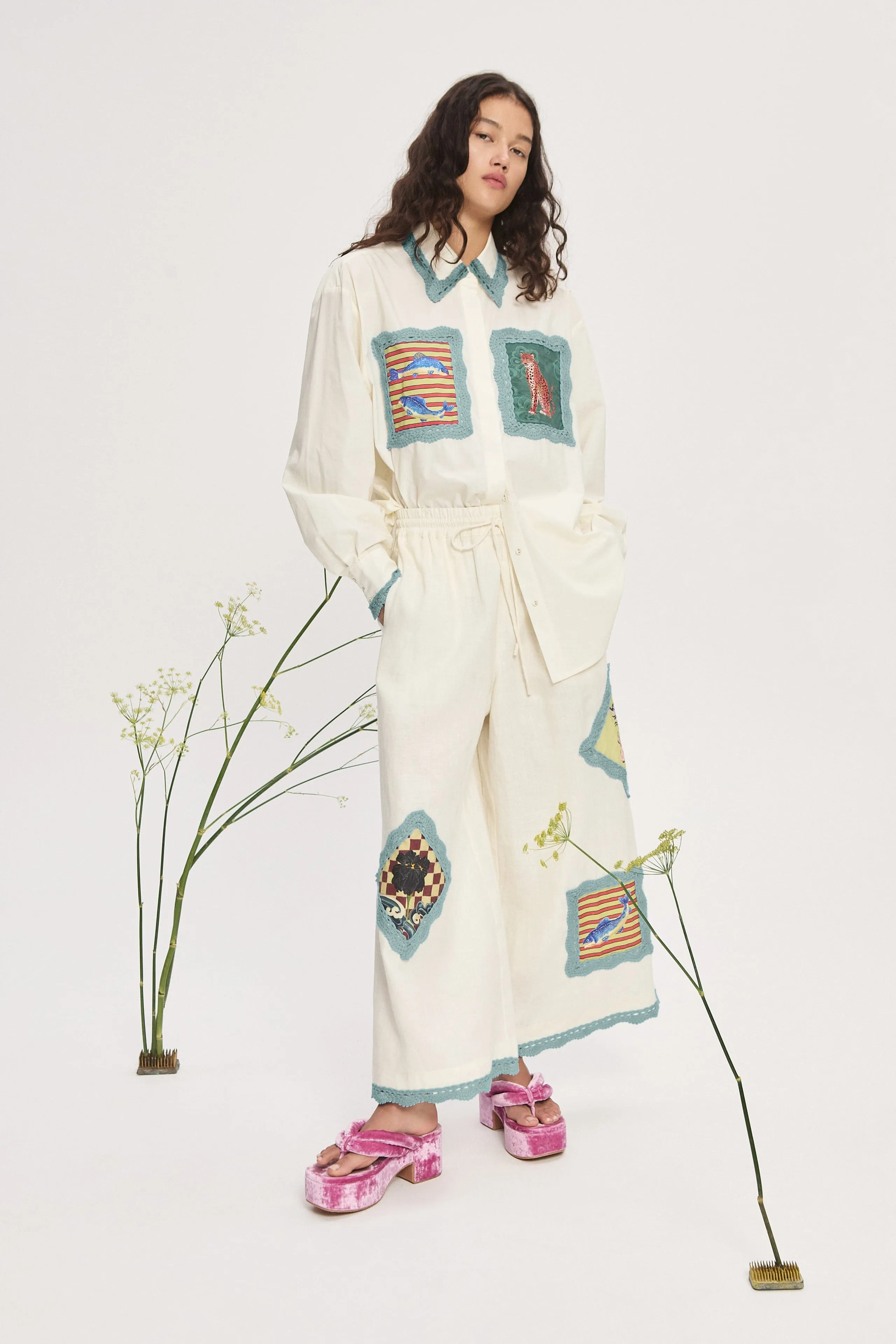 LORENZA PANT EXCLUSIVE sold by Alemais