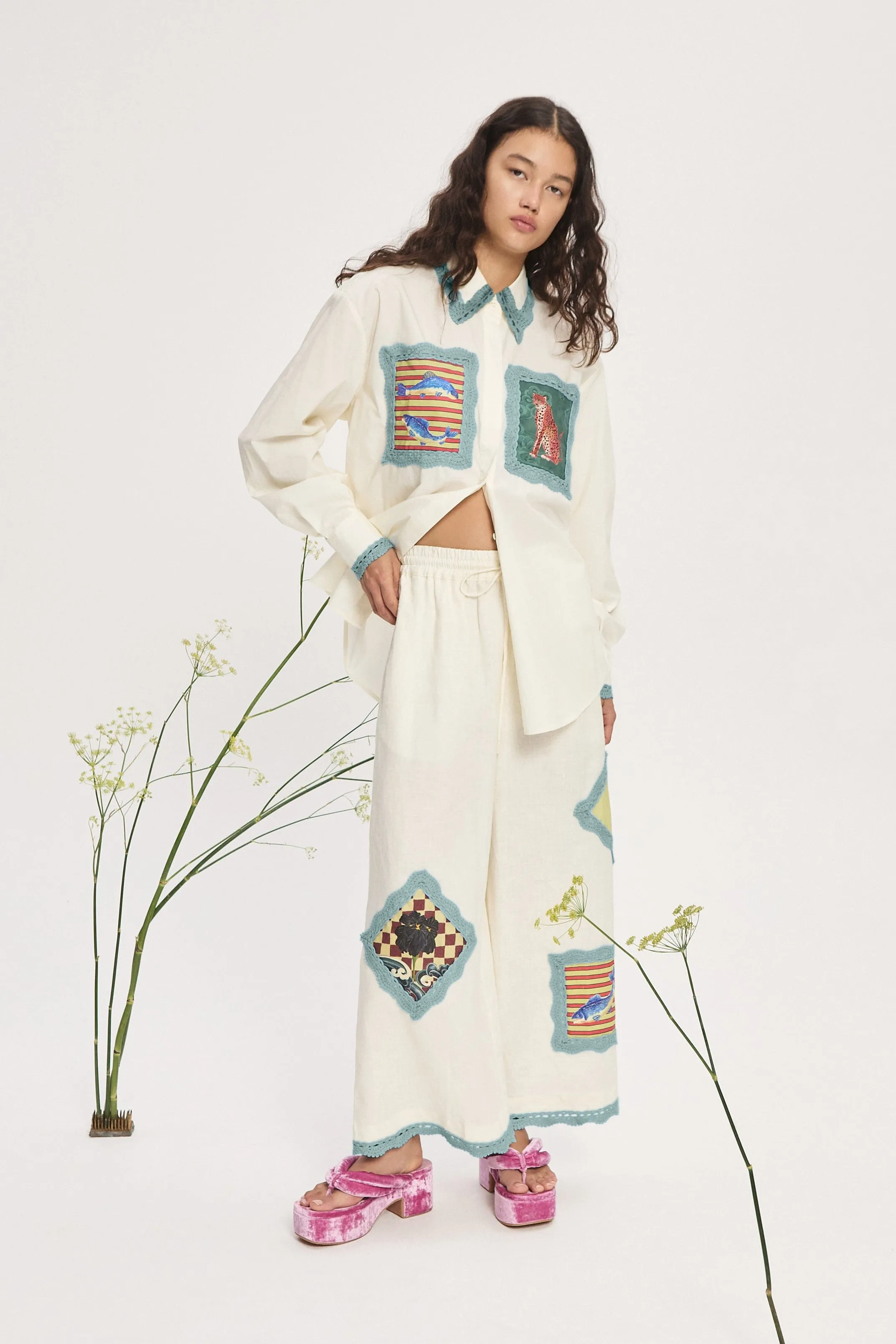 LORENZA SHIRT EXCLUSIVE sold by Alemais