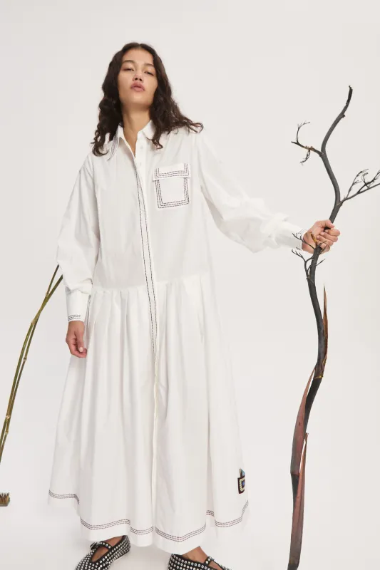 MAGNOLIA SHIRTDRESS EXCLUSIVE sold by Alemais