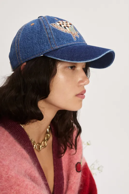 Adidem Asterisks Wool Deconstructed Cap / Green | Parallel