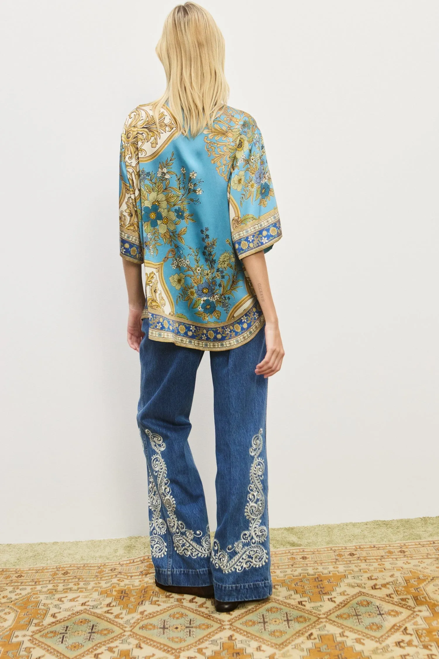 CASSIE SILK SHIRT sold by Alemais product image thumbnail 4