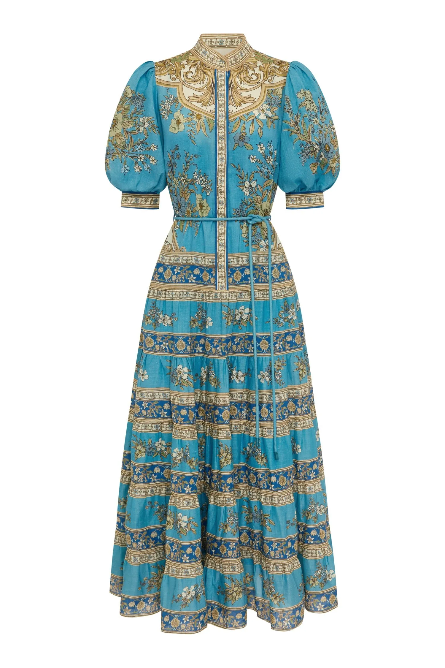 CASSIE TIERED MIDI DRESS sold by Alemais