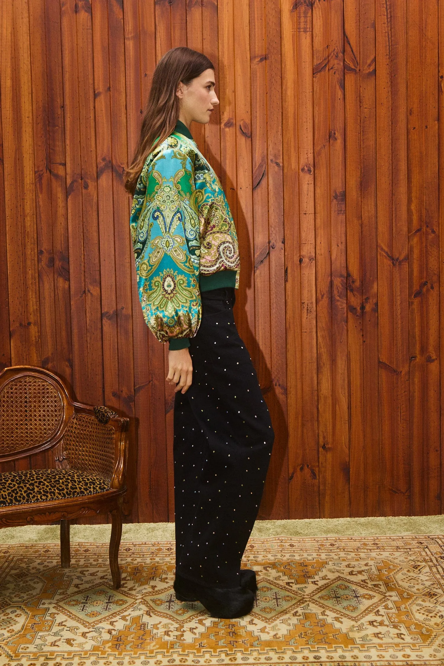 CLEMENZA BOMBER JACKET sold by Alemais product image thumbnail 3