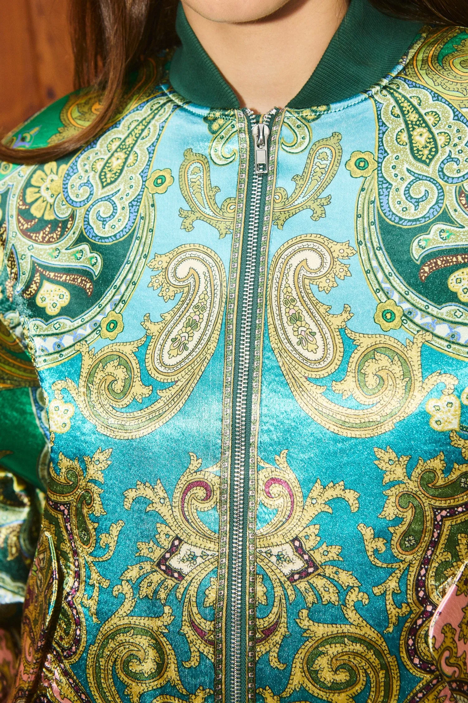 CLEMENZA BOMBER JACKET sold by Alemais product image thumbnail 5