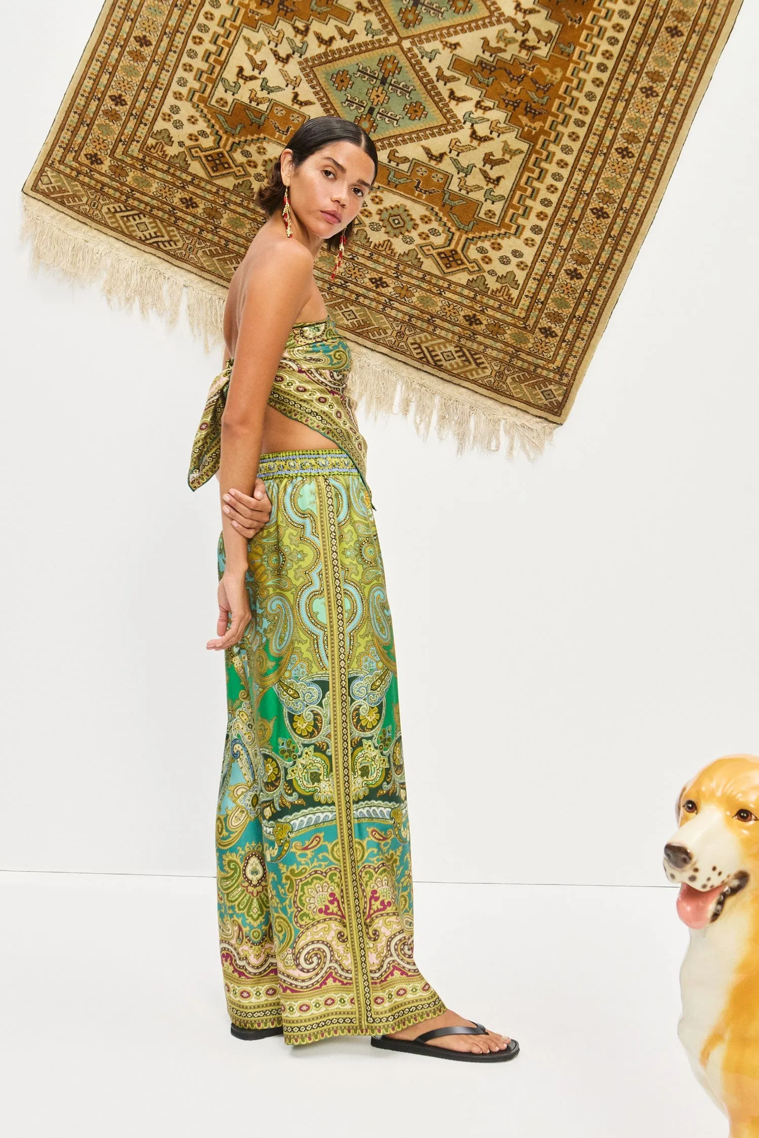 CLEMENZA SILK PANT sold by Alemais product image thumbnail 3