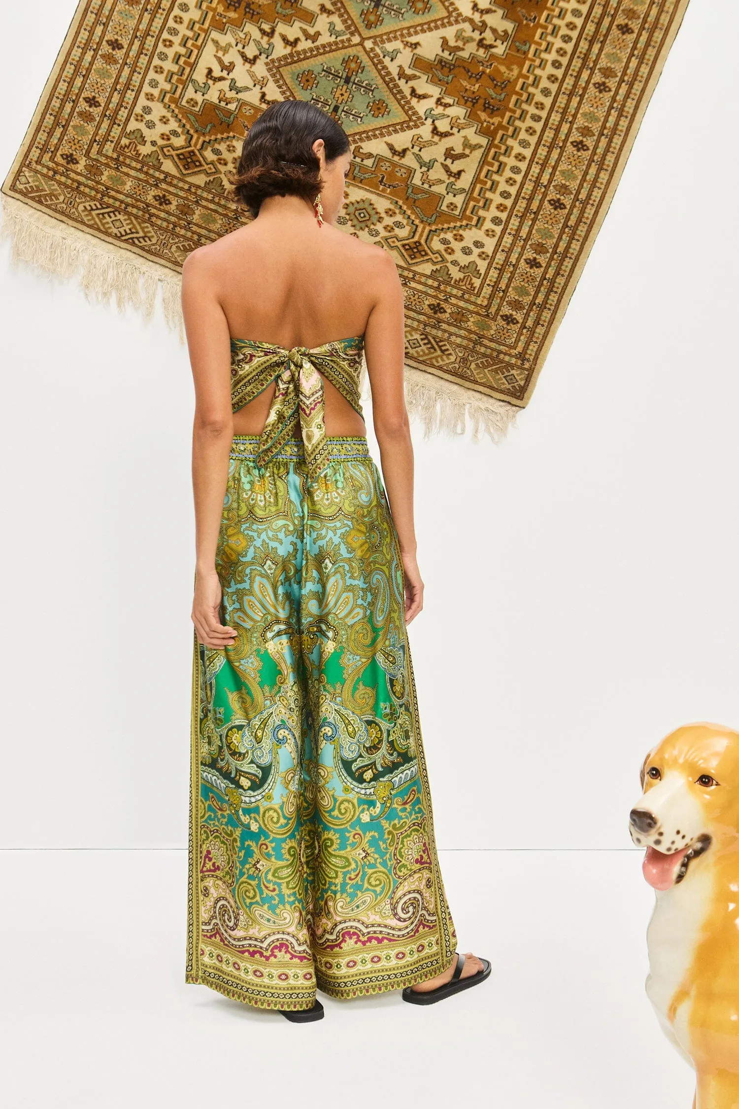 CLEMENZA SILK PANT sold by Alemais product image thumbnail 4