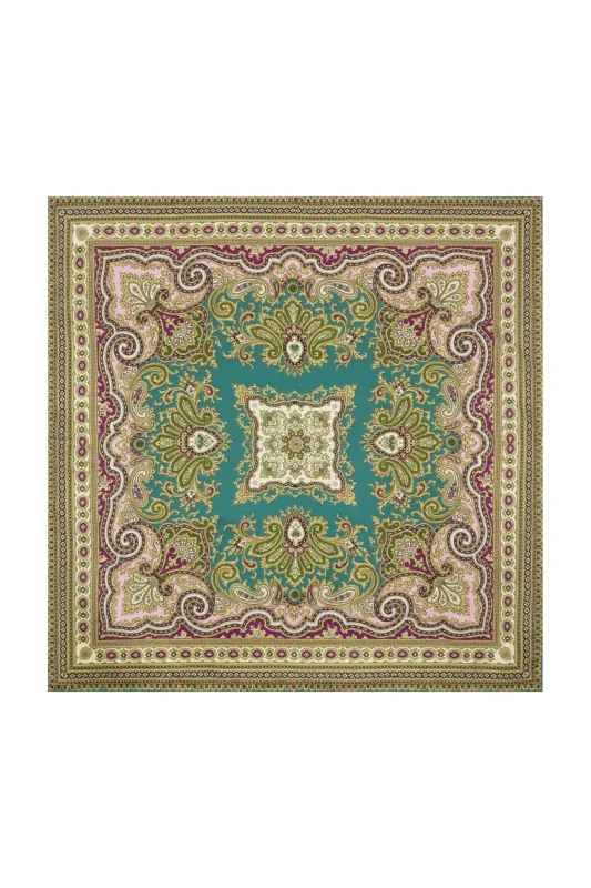 CLEMENZA SILK SCARF made by Alemais