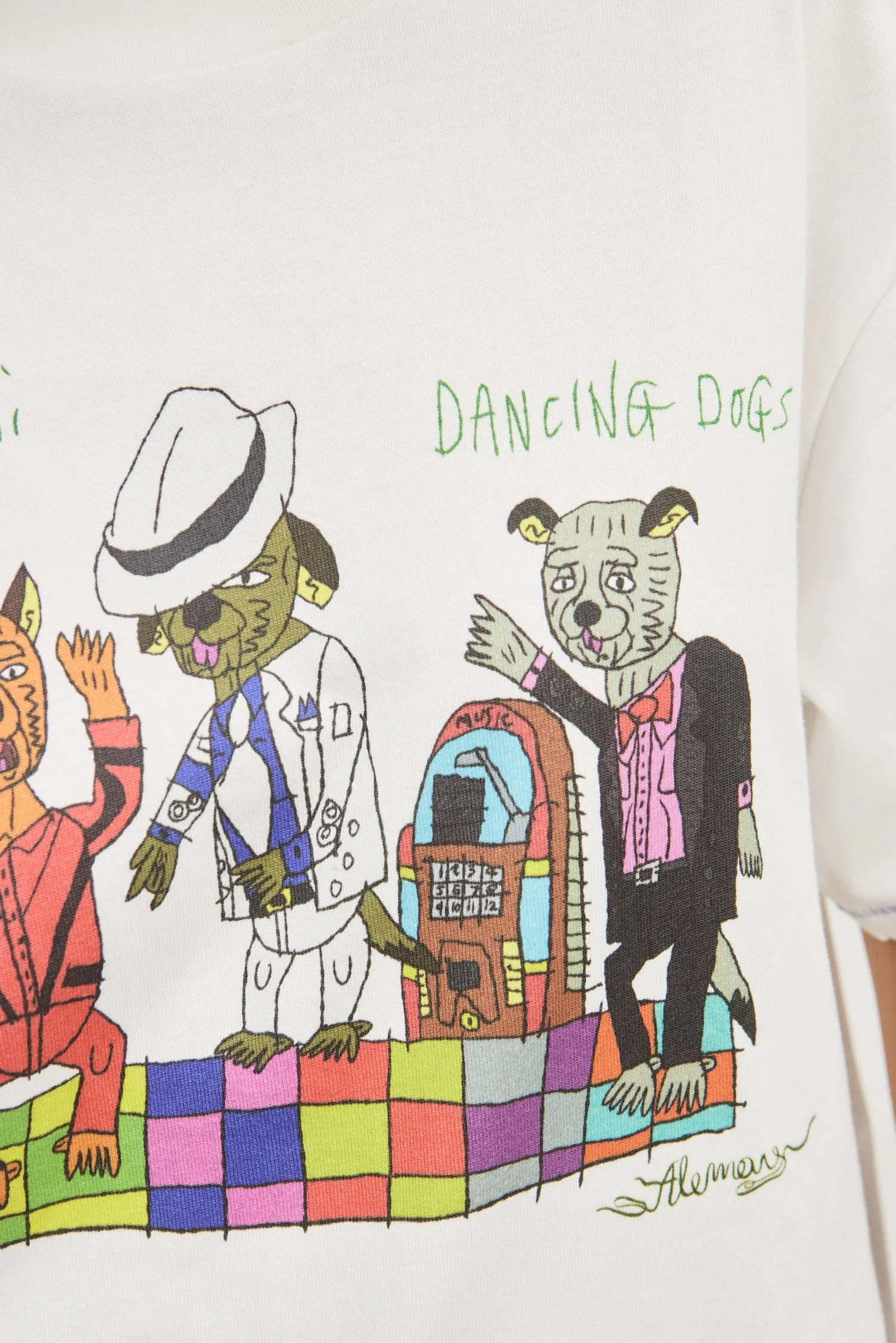 CONTESSA DISCO DOGS TEE sold by Alemais product image thumbnail 5