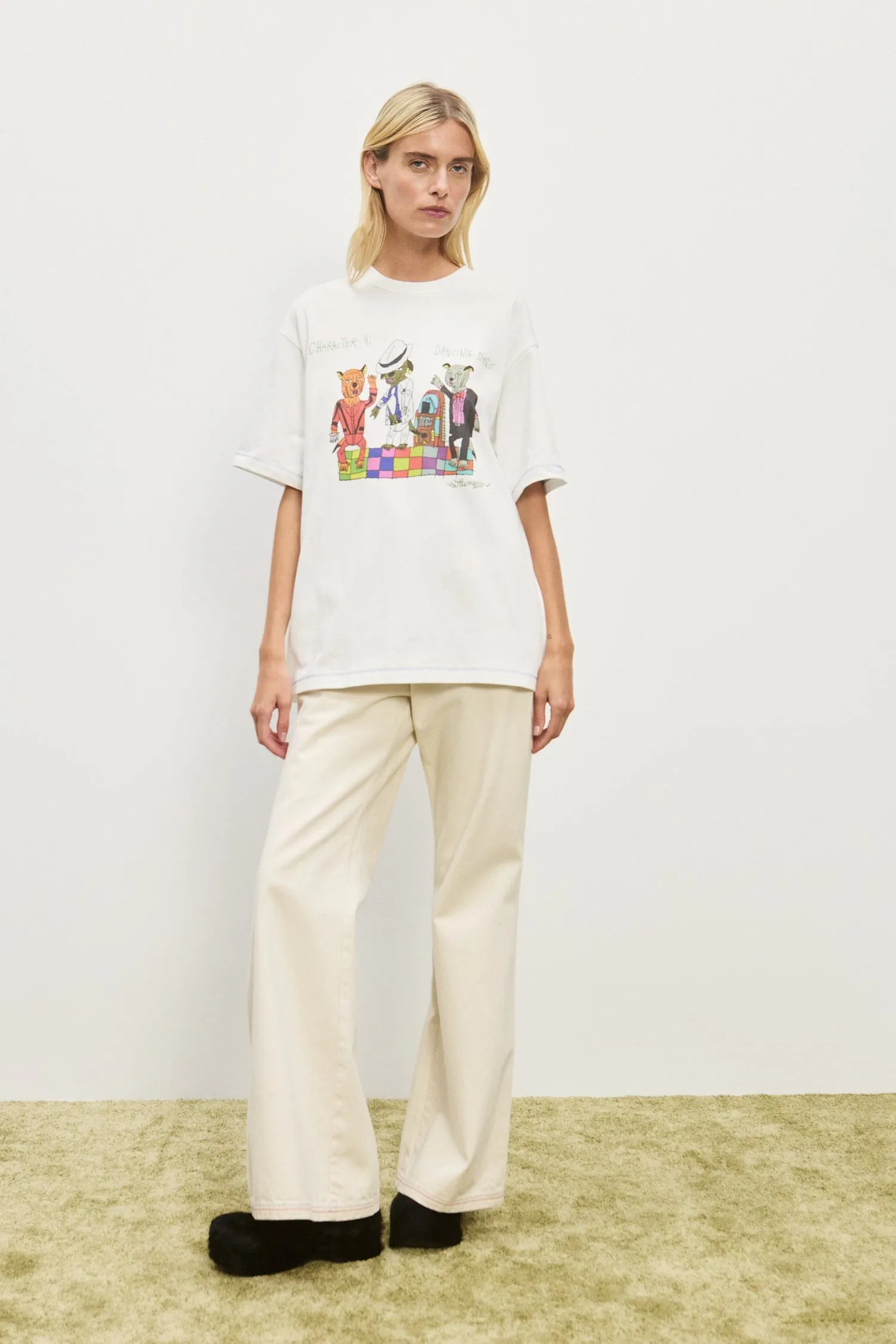 CONTESSA DISCO DOGS TEE sold by Alemais product image thumbnail 2