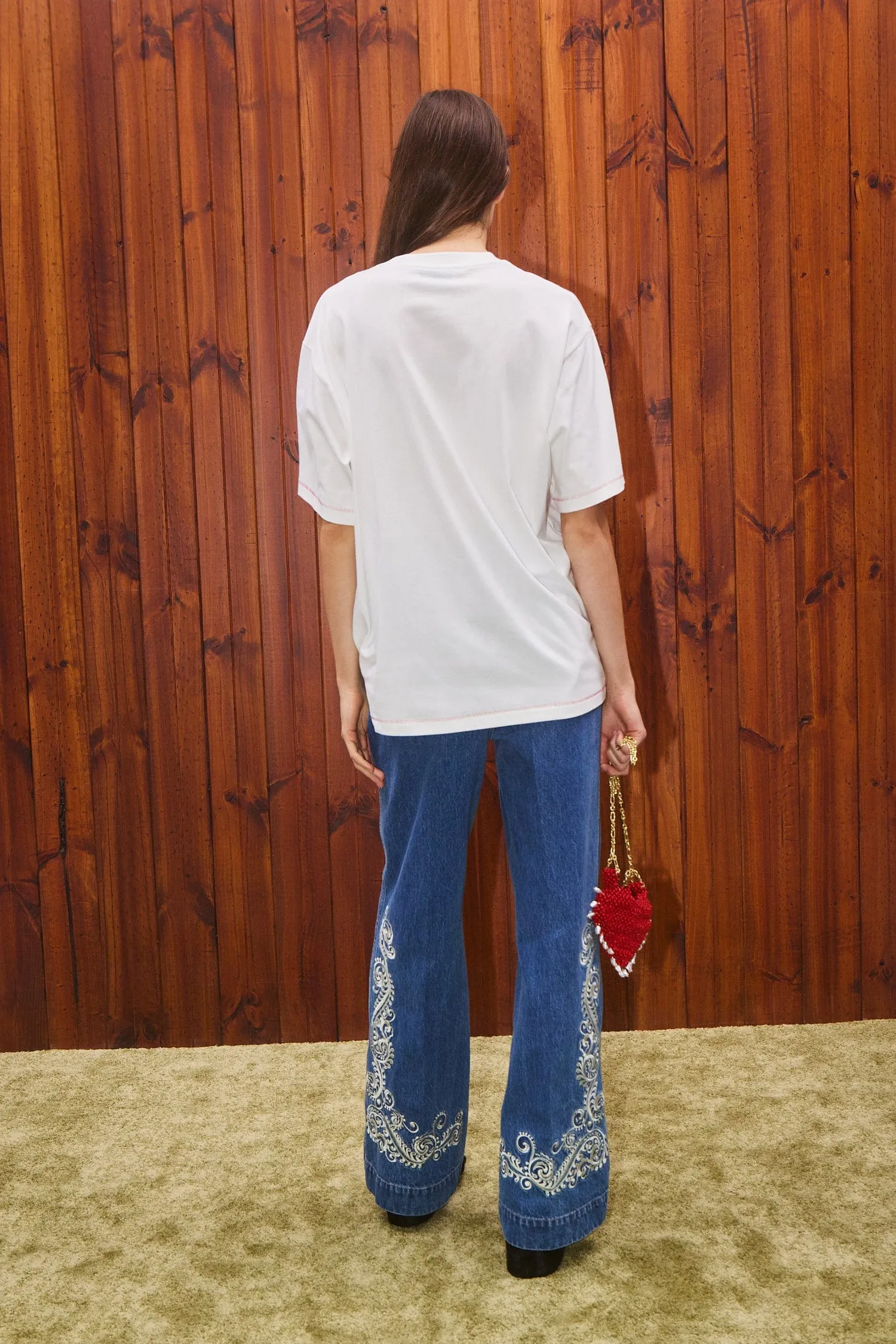 CONTESSA HEART TEE sold by Alemais product image thumbnail 4