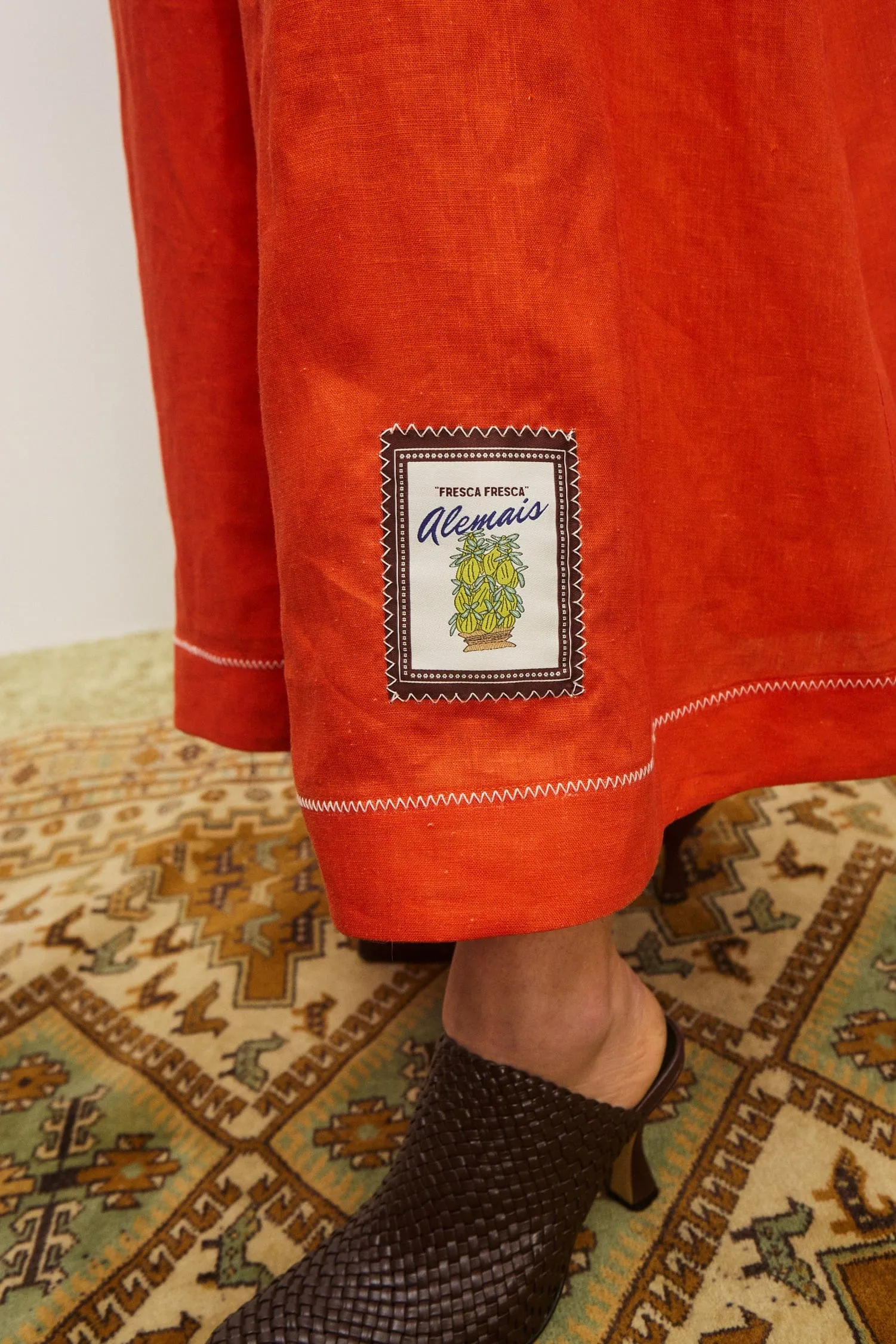 CONTESSA LONG SLEEVE MIDI DRESS sold by Alemais product image thumbnail 5