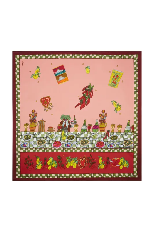 CONTESSA SILK SCARF made by Alemais