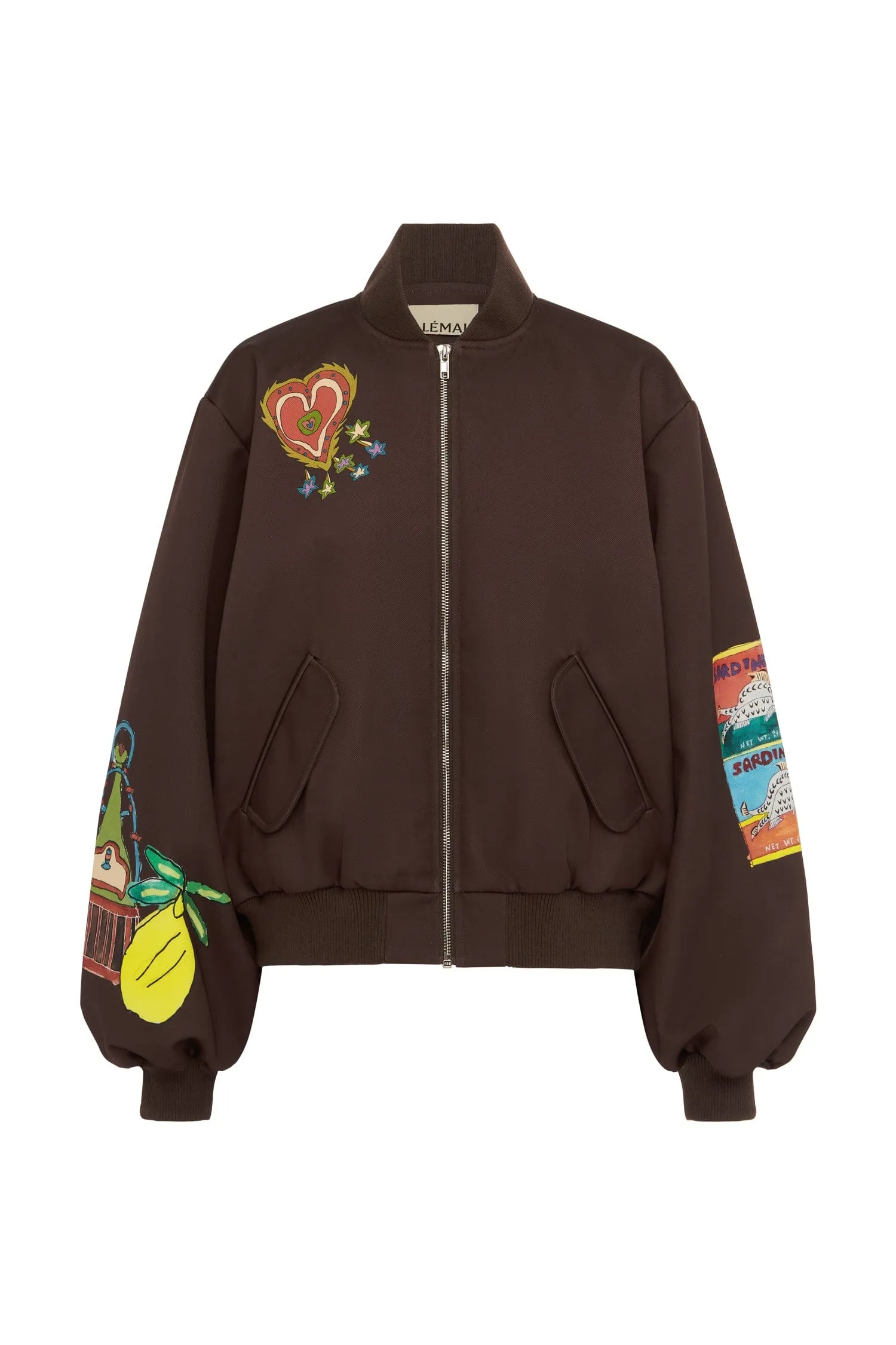 FREDO BOMBER JACKET sold by Alemais