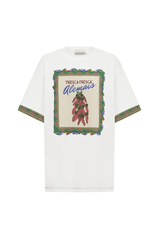 KATERINA CHILLI TEE sold by Alemais