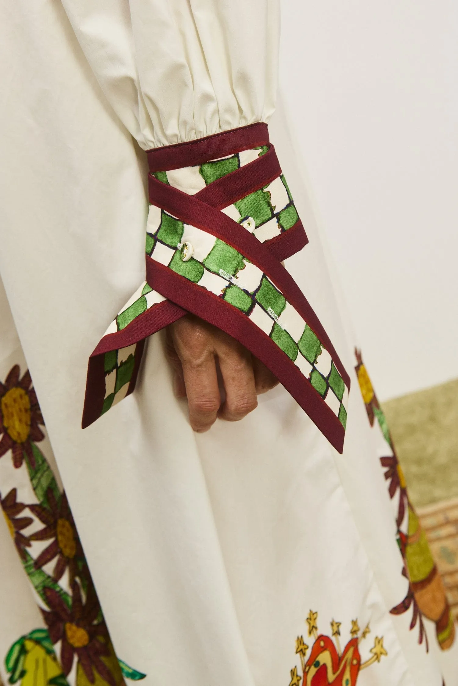 KATERINA V NECK MIDI DRESS sold by Alemais product image thumbnail 5