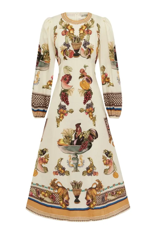 MERCADO MIDI DRESS sold by Alemais