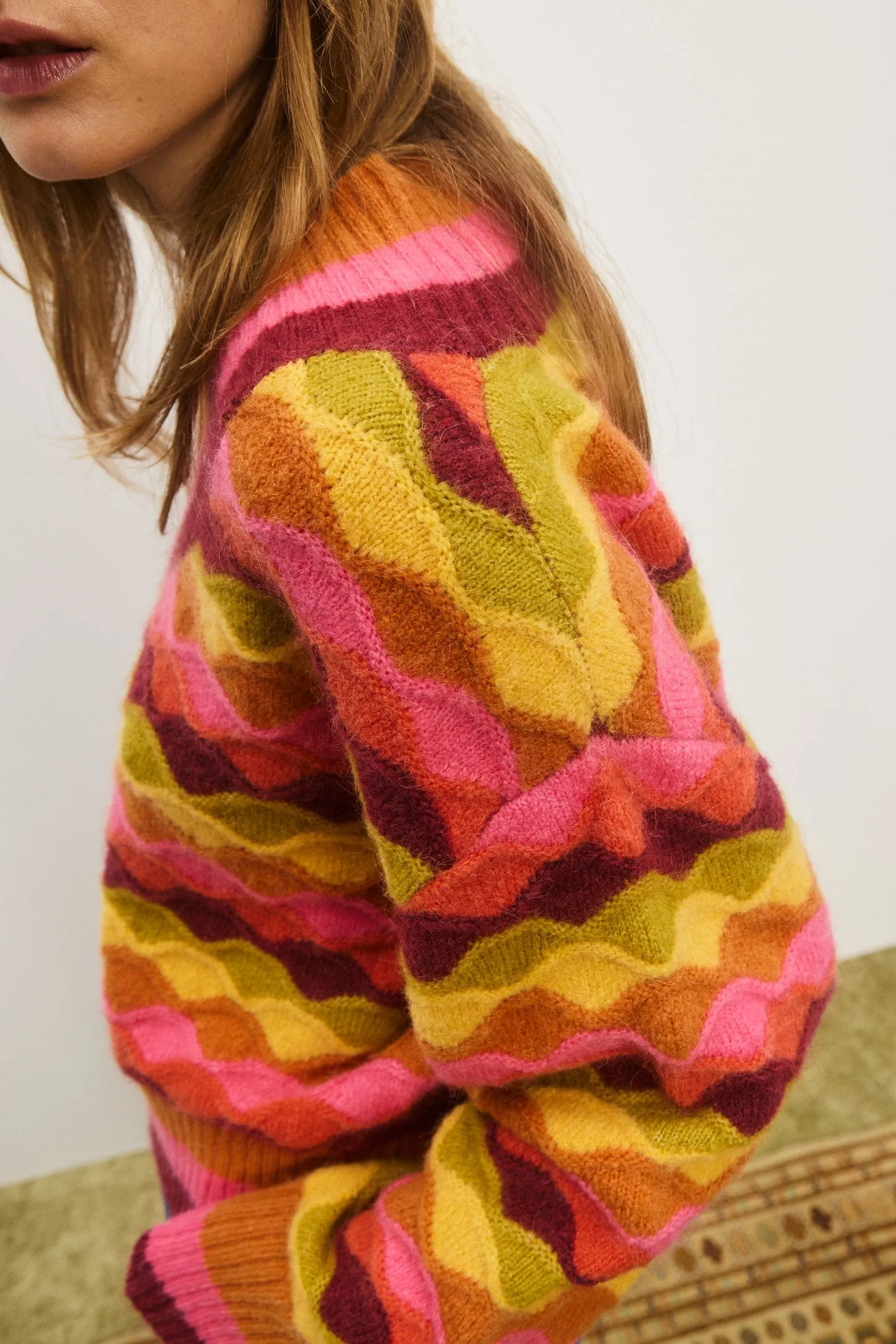 ROCCO V NECK SWEATER sold by Alemais product image thumbnail 5