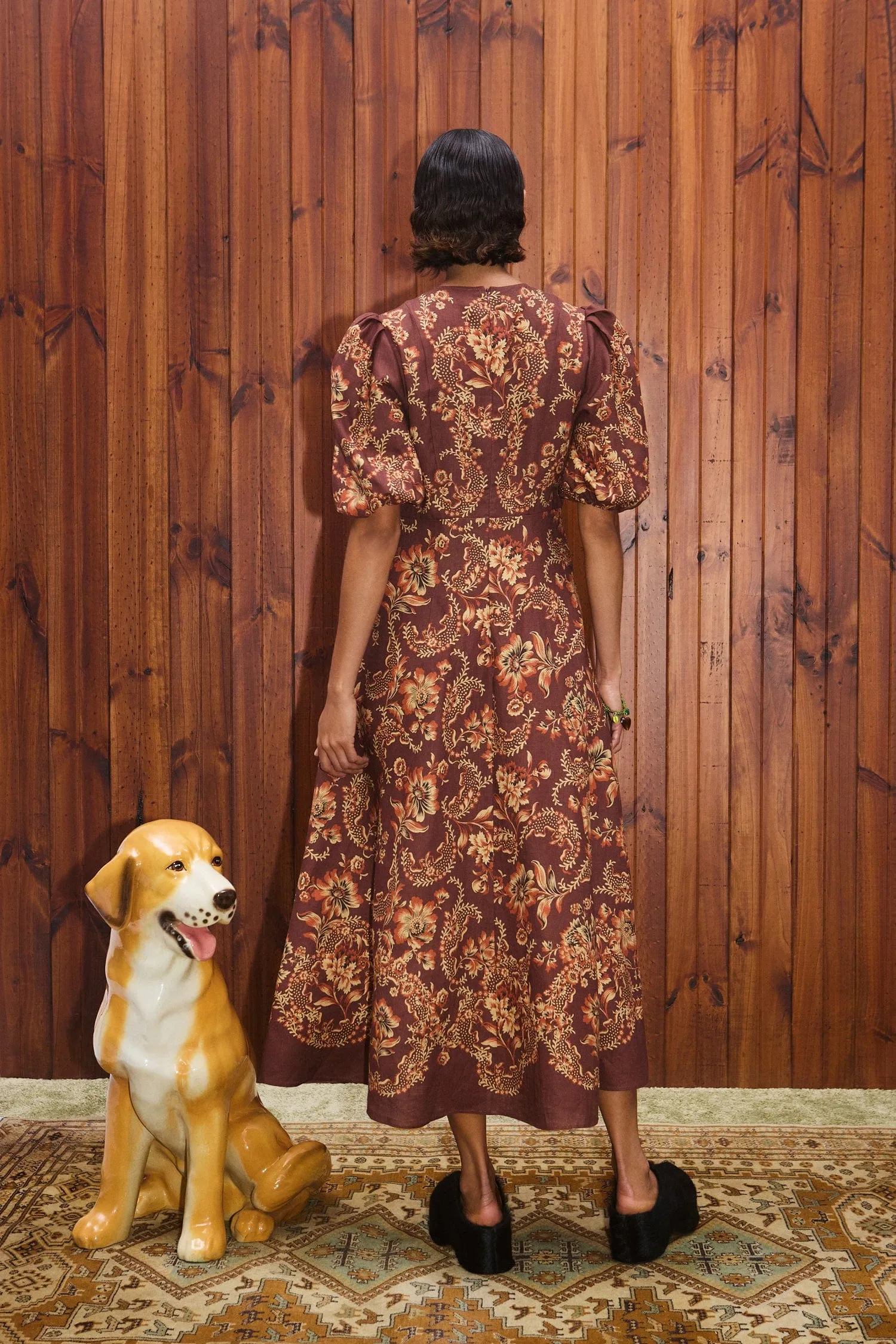 SERAPHINA MIDI DRESS sold by Alemais product image thumbnail 4