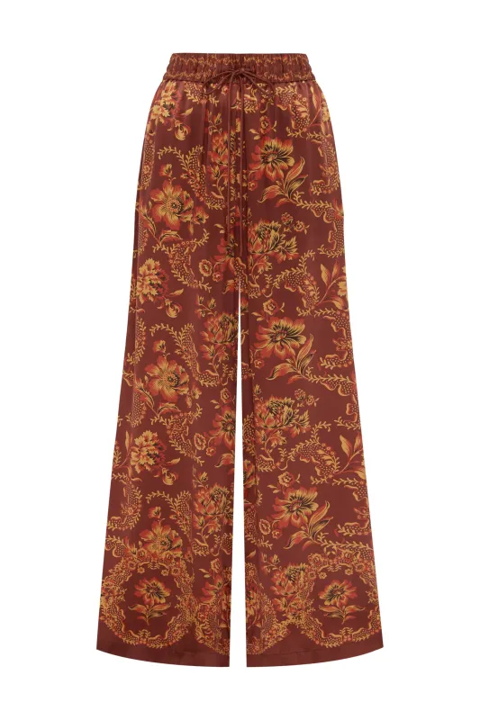 SERAPHINA SILK PANT sold by Alemais