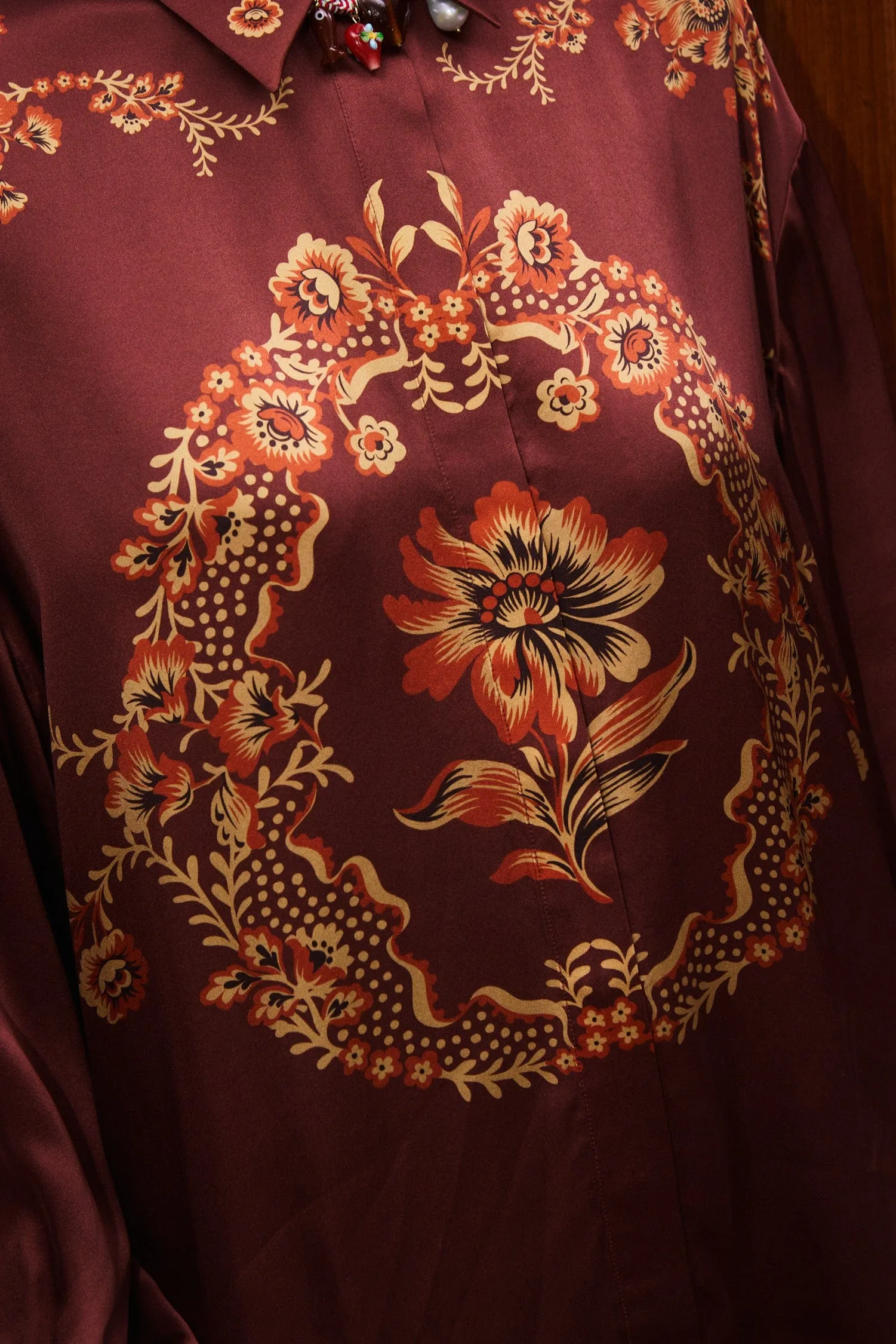SERAPHINA SILK SHIRT sold by Alemais product image thumbnail 5