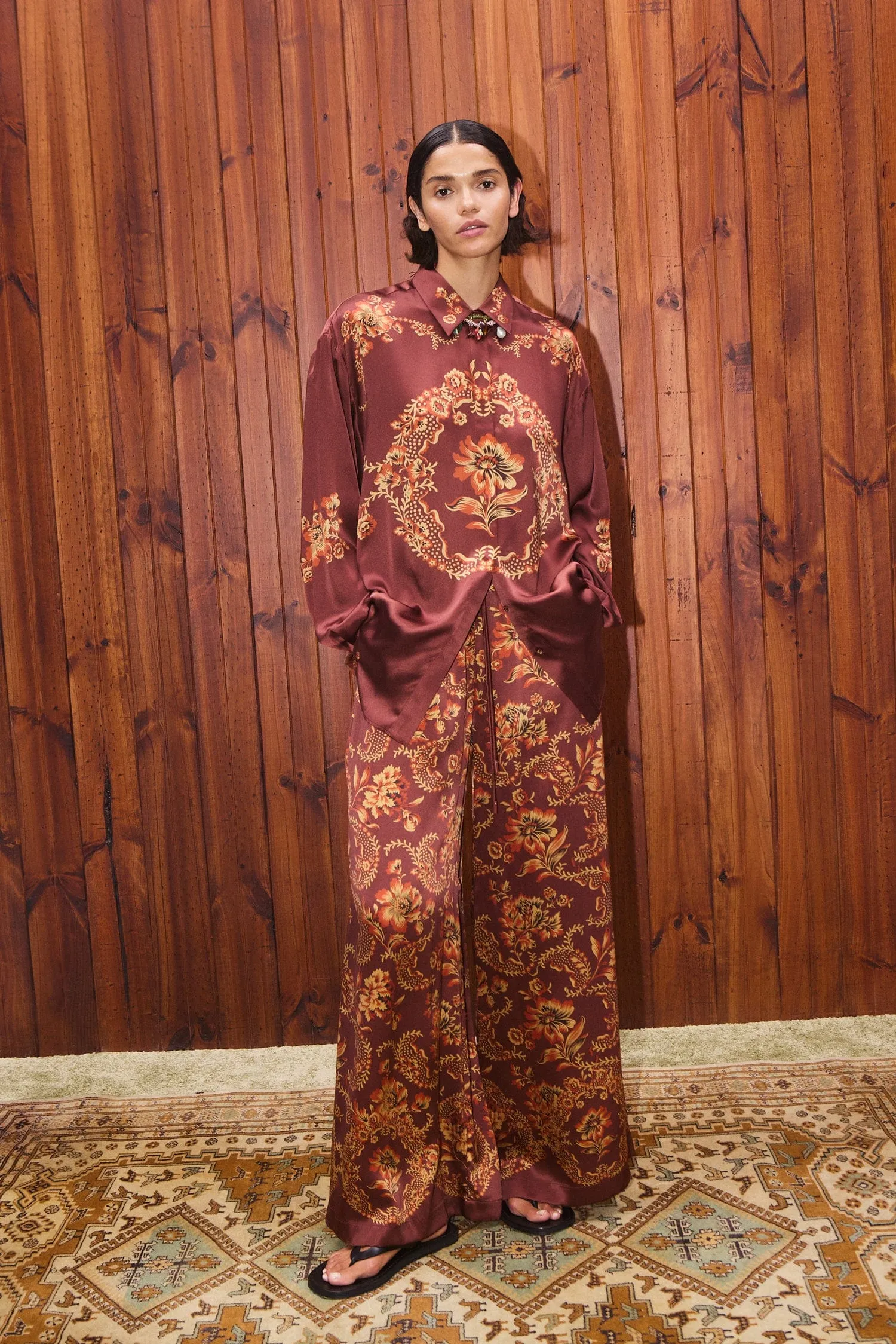 SERAPHINA SILK SHIRT sold by Alemais product image thumbnail 2