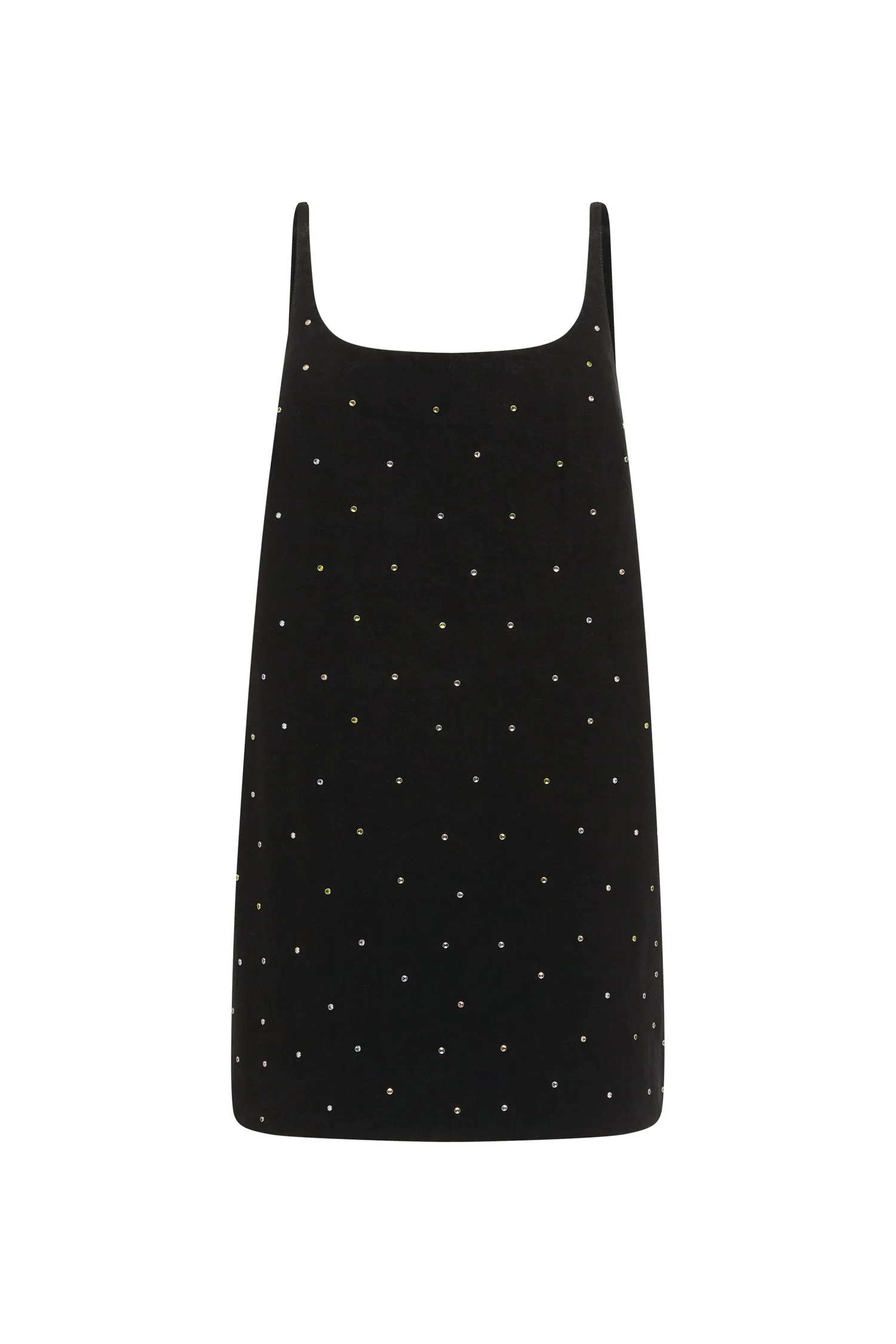 SIMONA DENIM MINI DRESS sold by Alemais