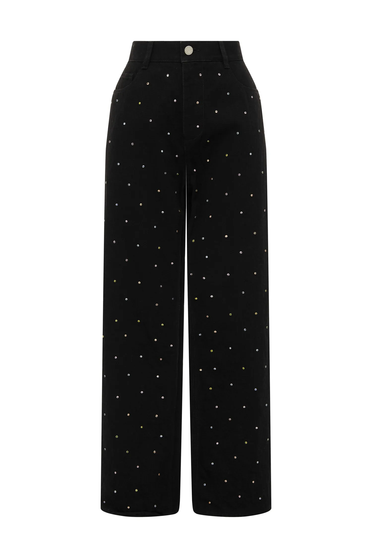 SIMONA MID RISE DENIM JEAN sold by Alemais