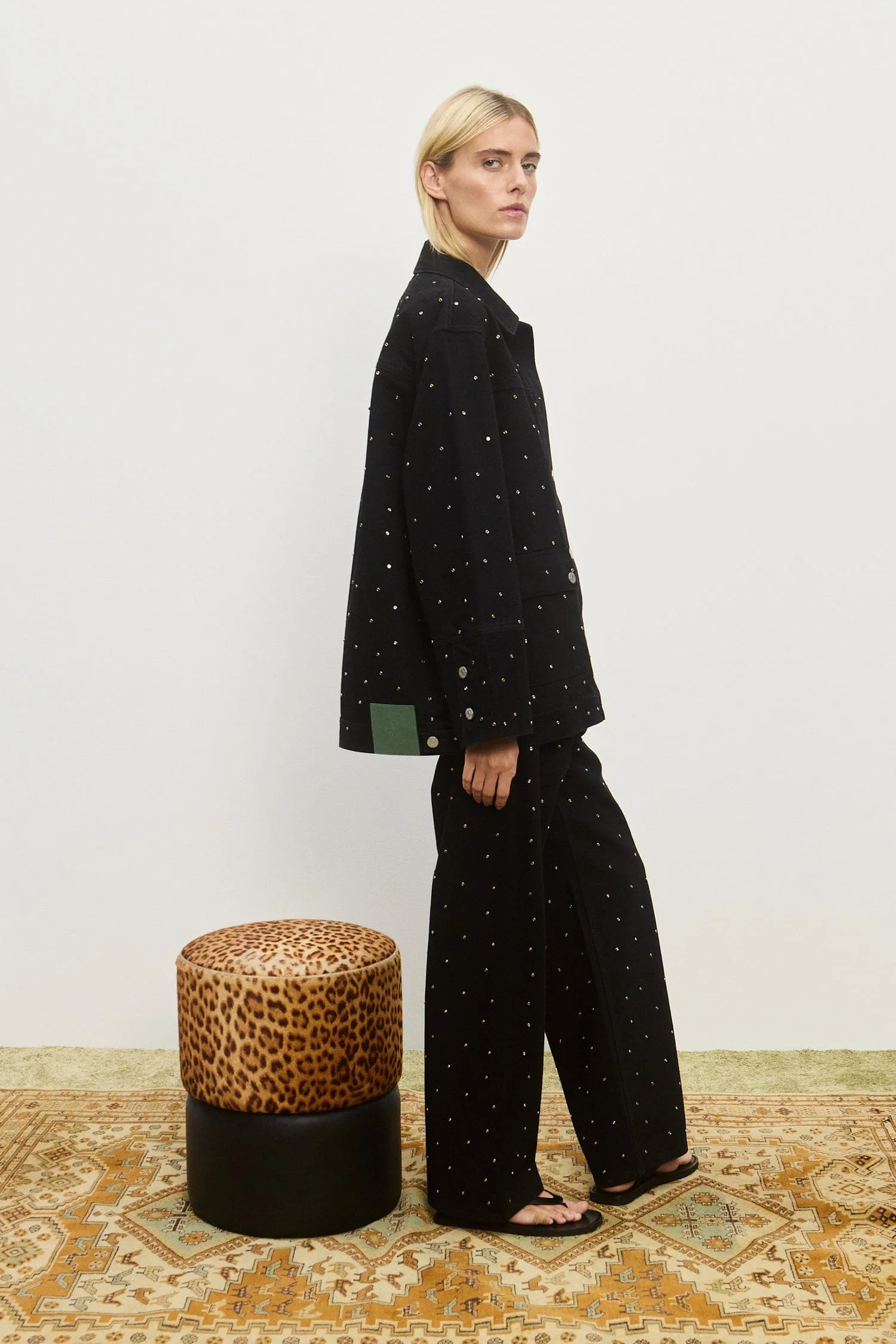 SIMONA MID RISE DENIM JEAN sold by Alemais product image thumbnail 3