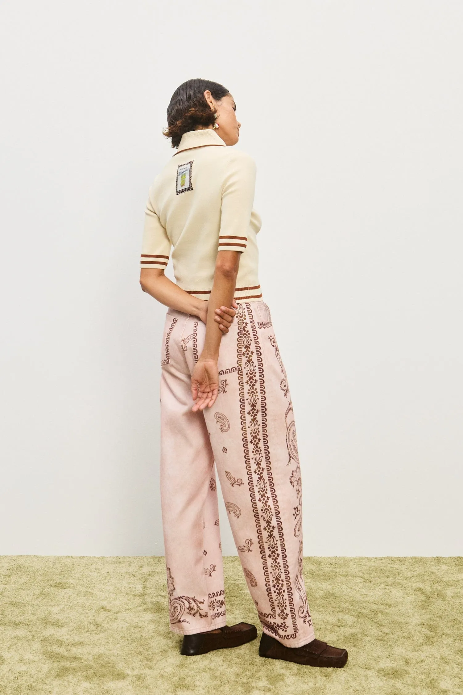 SORA KNIT POLO sold by Alemais product image thumbnail 4