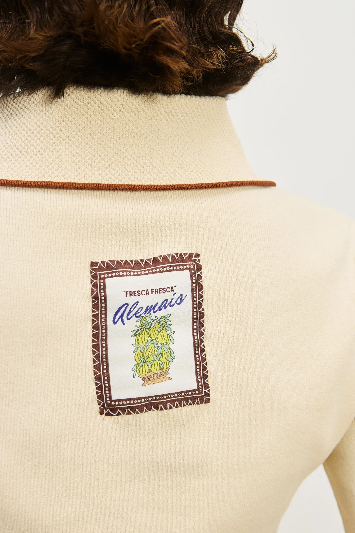 SORA KNIT POLO sold by Alemais product image thumbnail 5