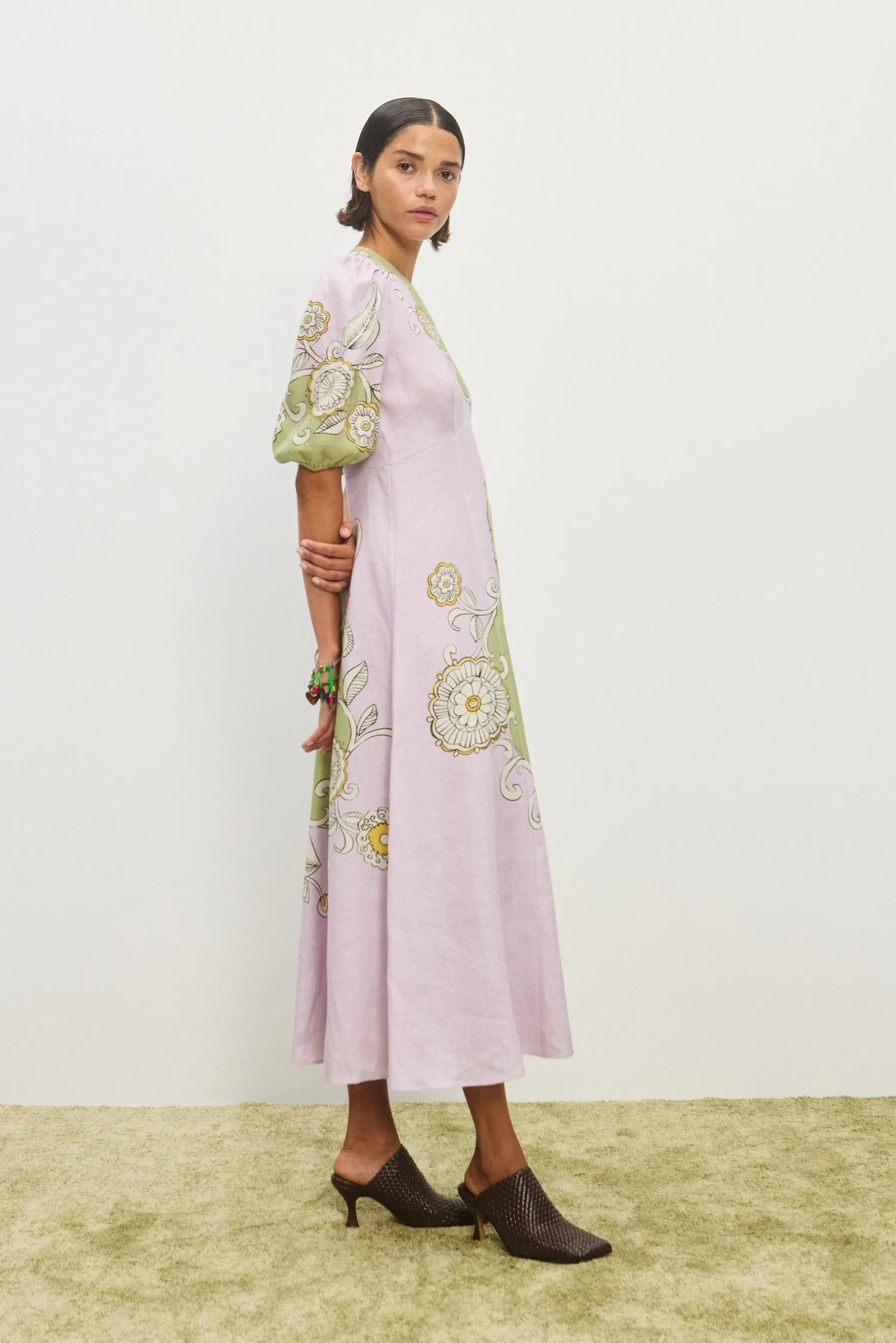 SORA MIDI DRESS sold by Alemais product image thumbnail 3