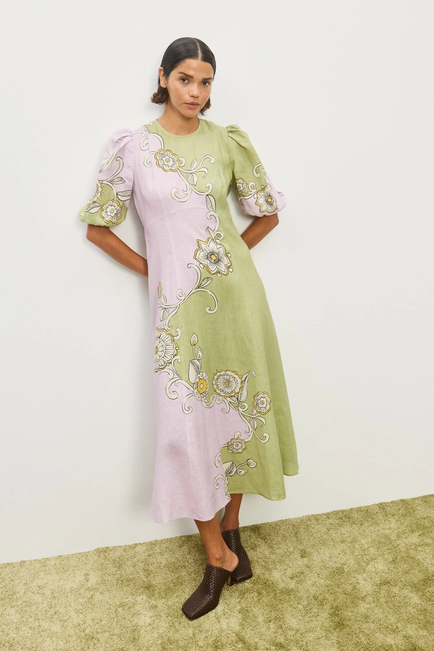 SORA MIDI DRESS sold by Alemais product image thumbnail 2