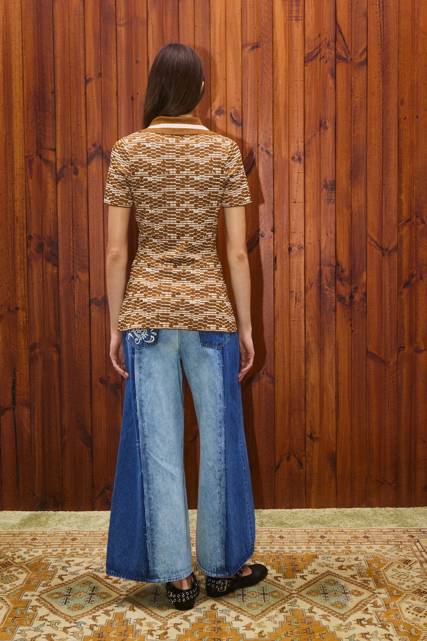 STEFANIE KNIT SHIRT sold by Alemais product image thumbnail 4