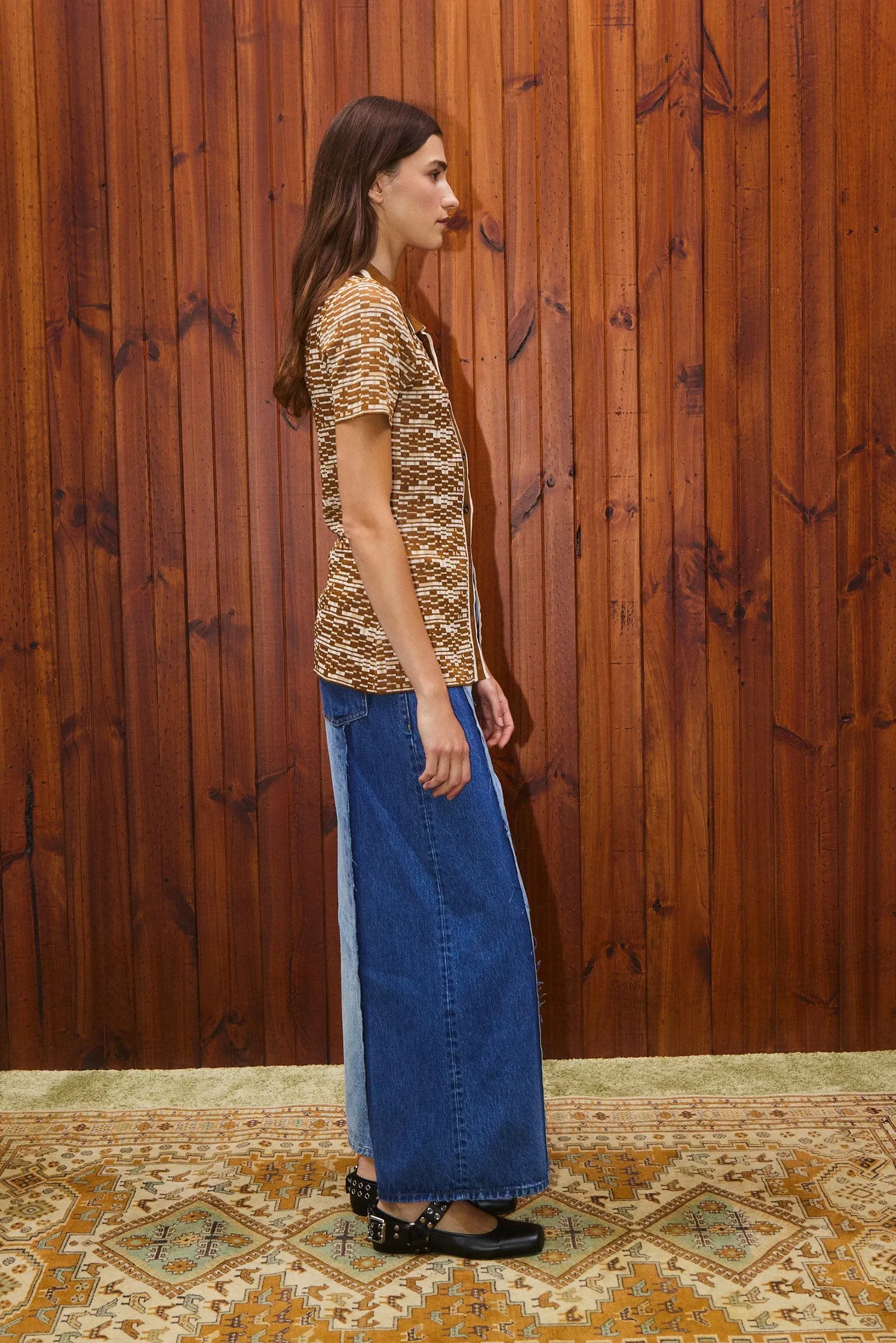STEFANIE KNIT SHIRT sold by Alemais product image thumbnail 3