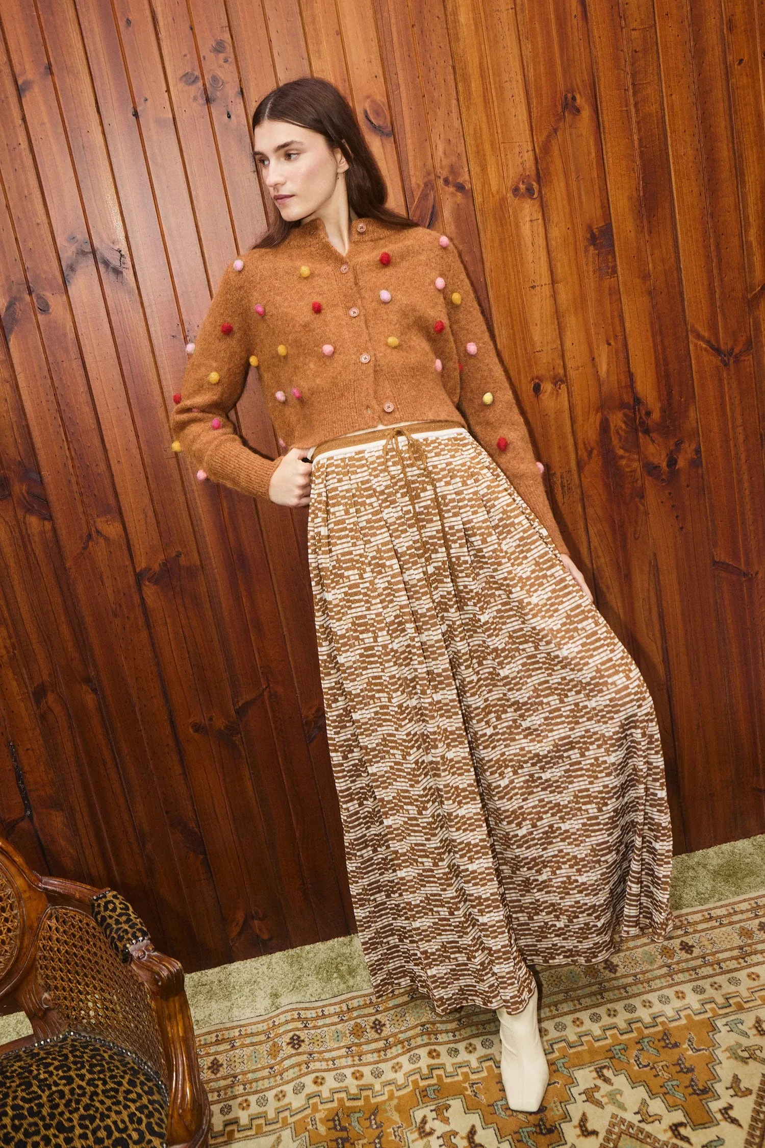 STEFANIE KNIT SKIRT sold by Alemais product image thumbnail 2