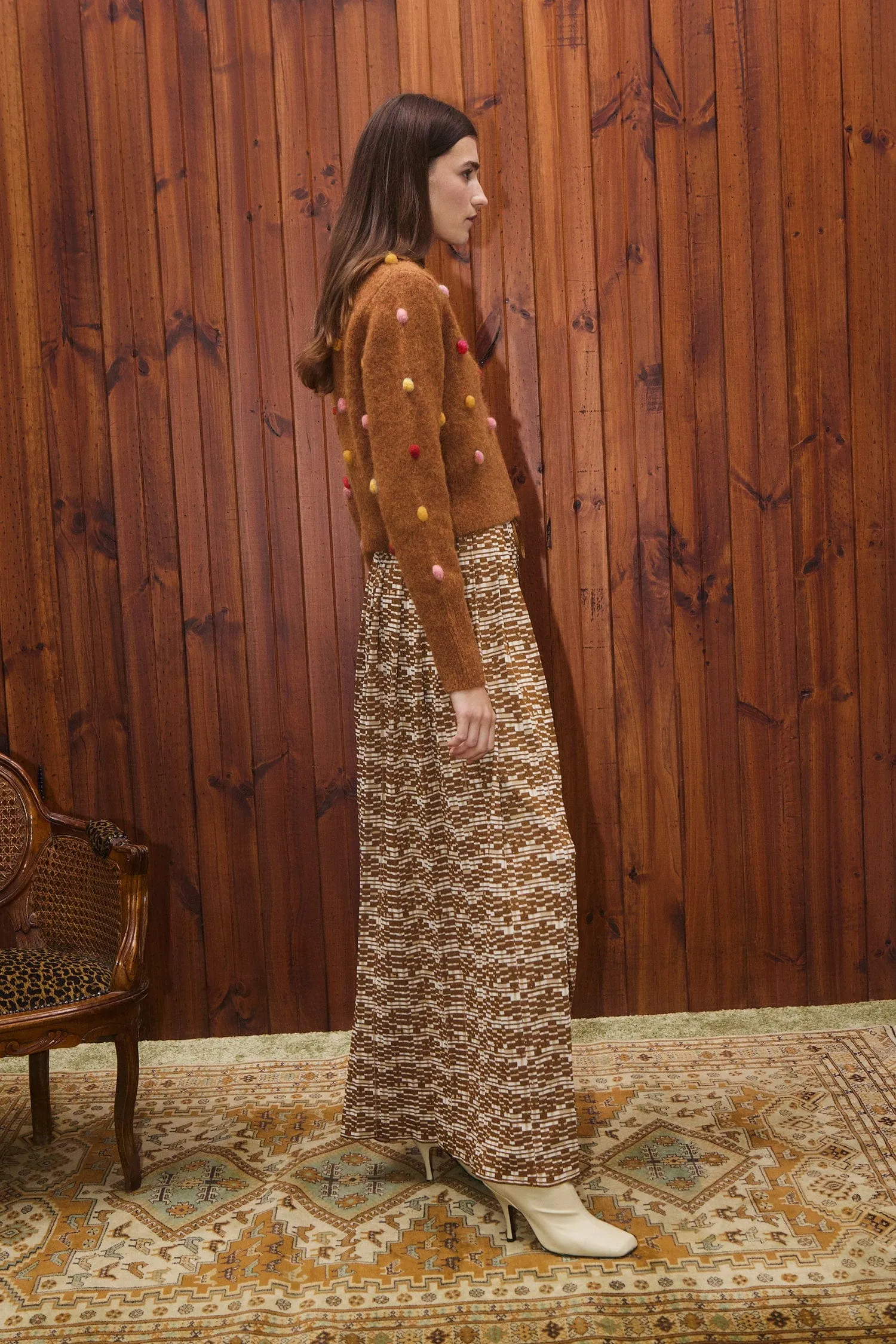 STEFANIE KNIT SKIRT sold by Alemais product image thumbnail 3