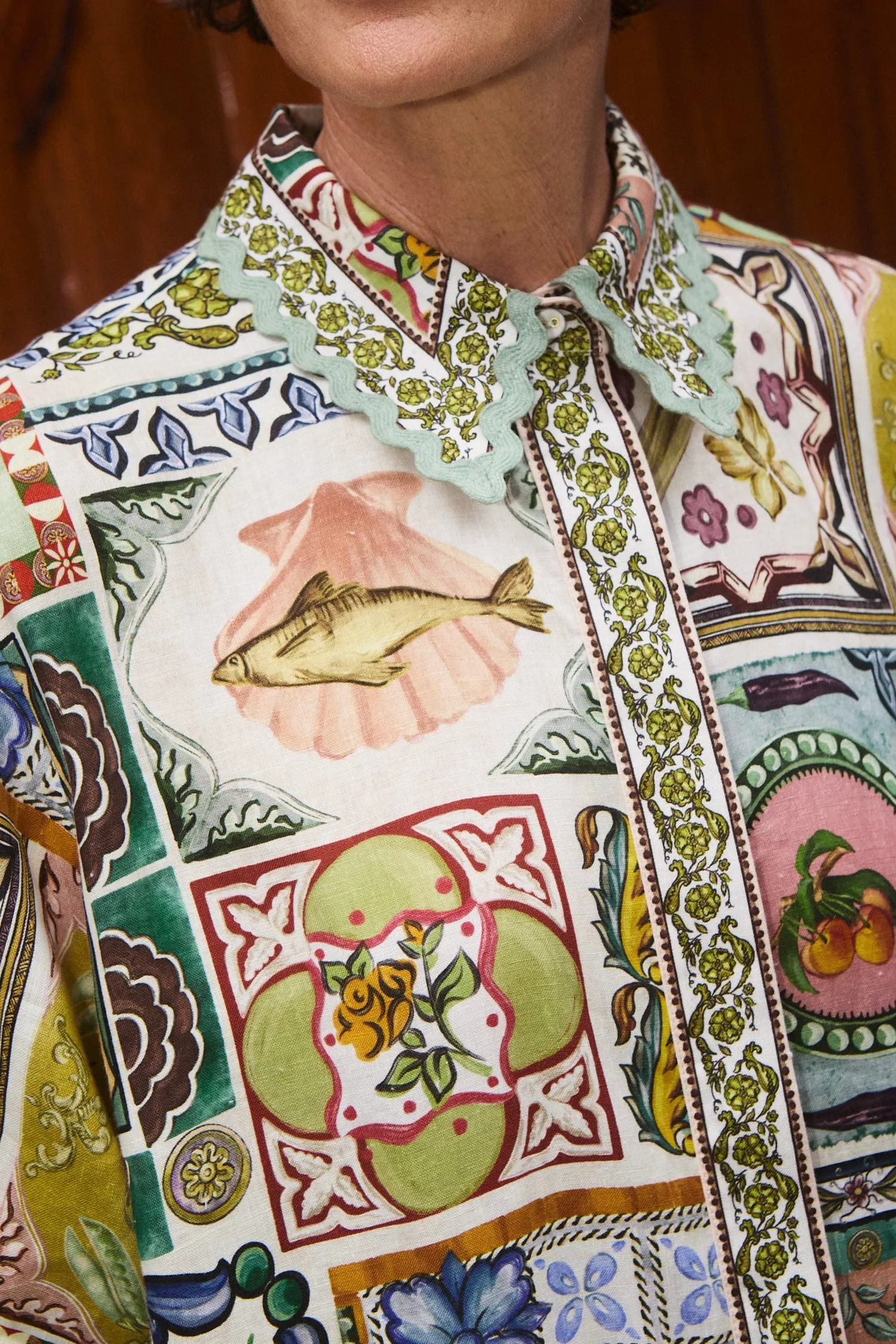 TOMMASINA SHIRTDRESS sold by Alemais product image thumbnail 5