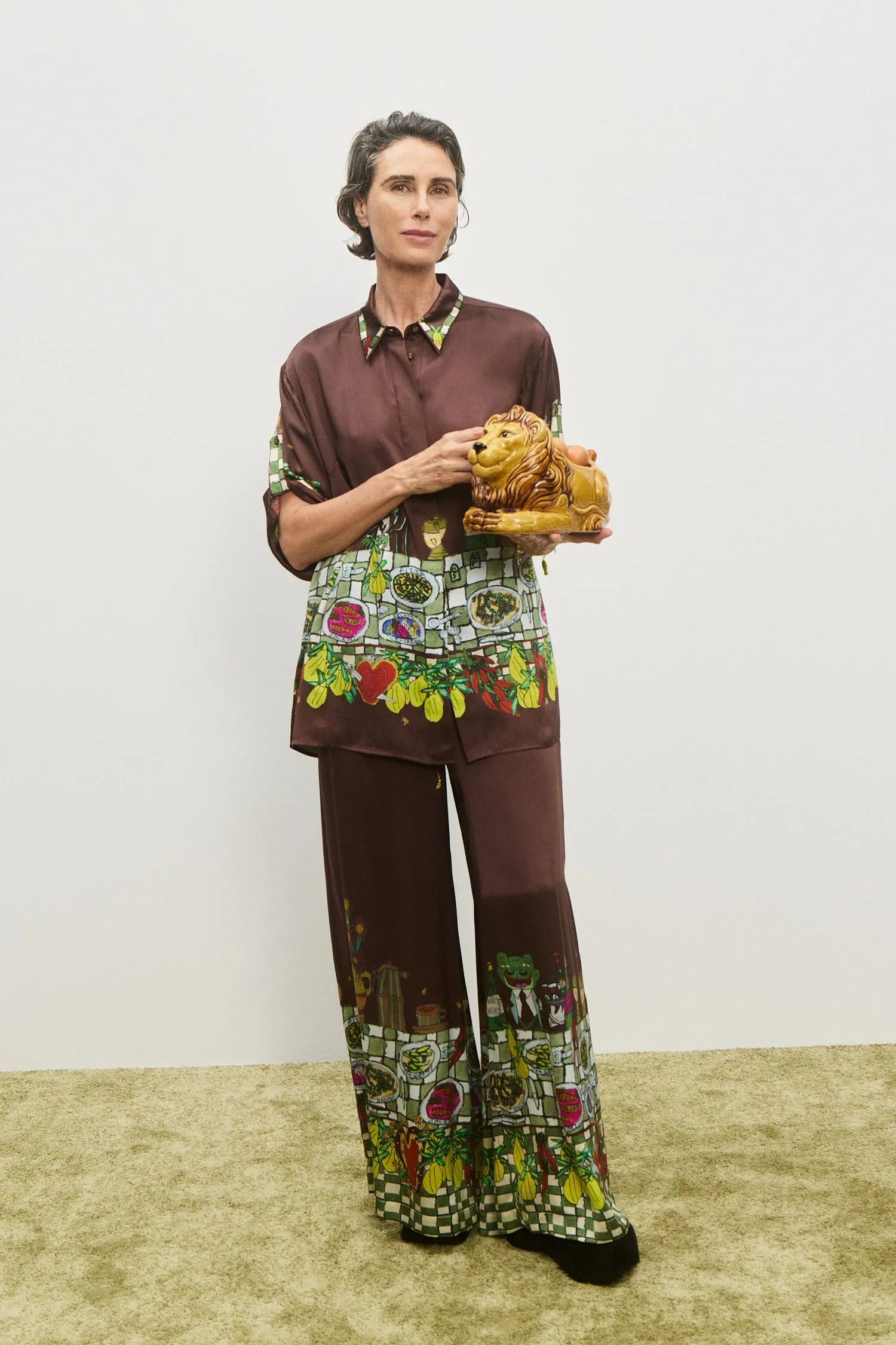 FREDO SILK SHIRT sold by Alemais product image thumbnail 2