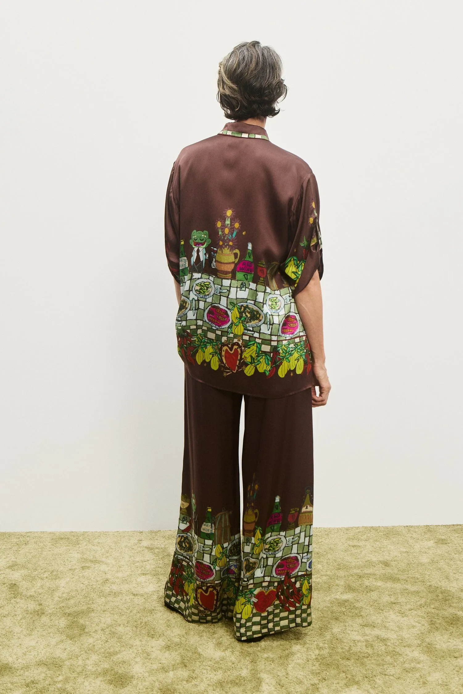 FREDO SILK SHIRT sold by Alemais product image thumbnail 4