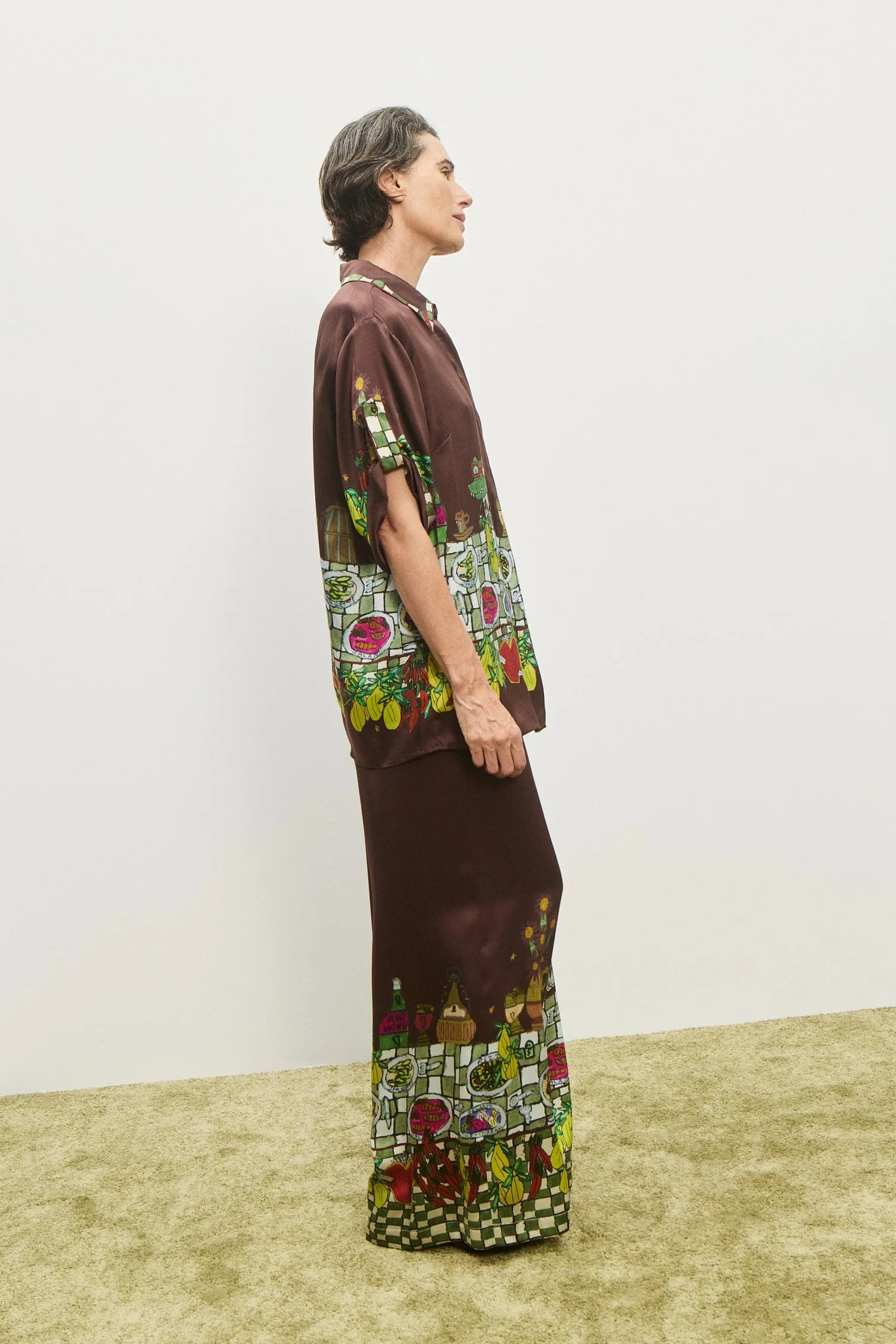 FREDO SILK SHIRT sold by Alemais product image thumbnail 3