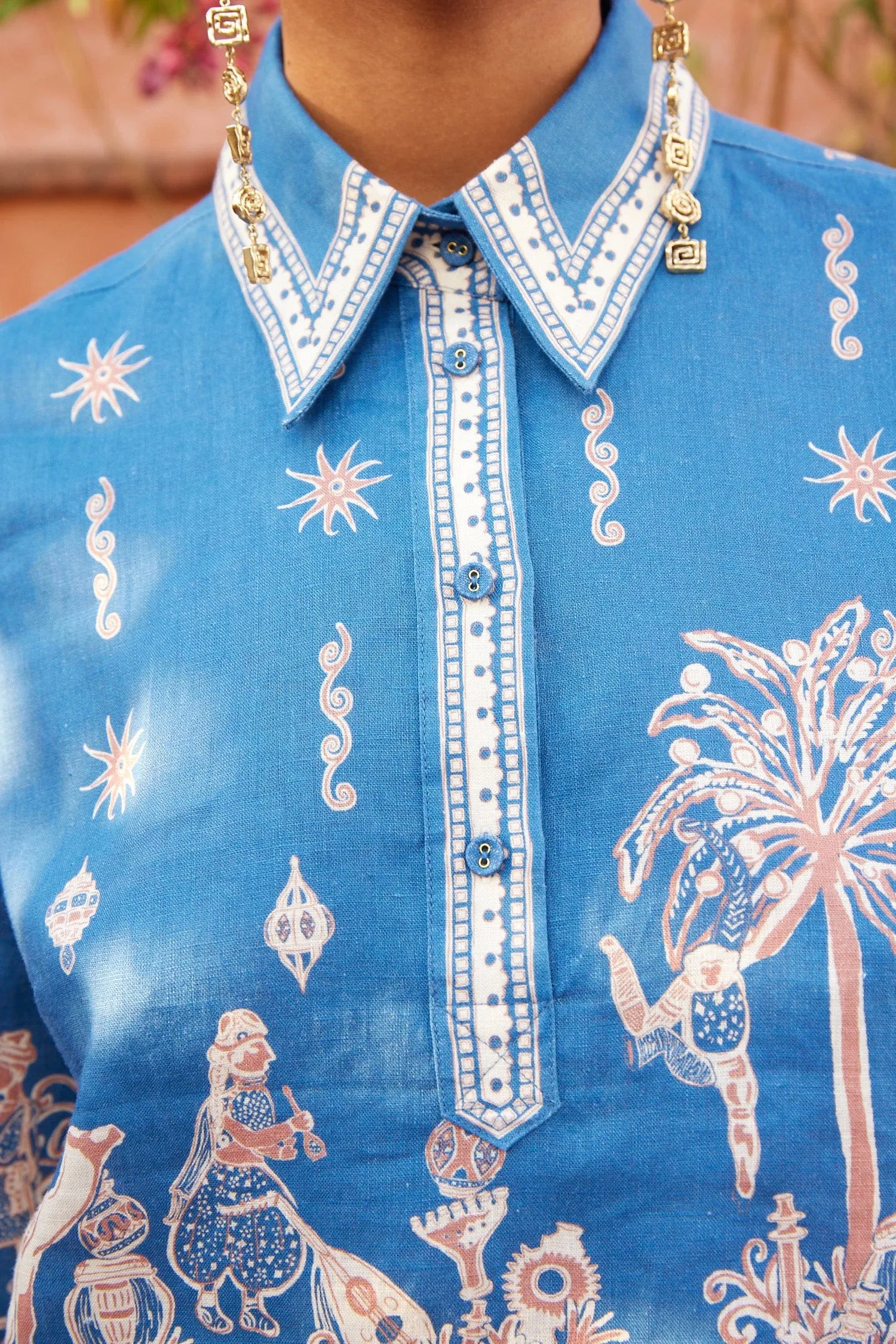 ACACIA CROPPED SHIRT sold by Alemais product image thumbnail 5