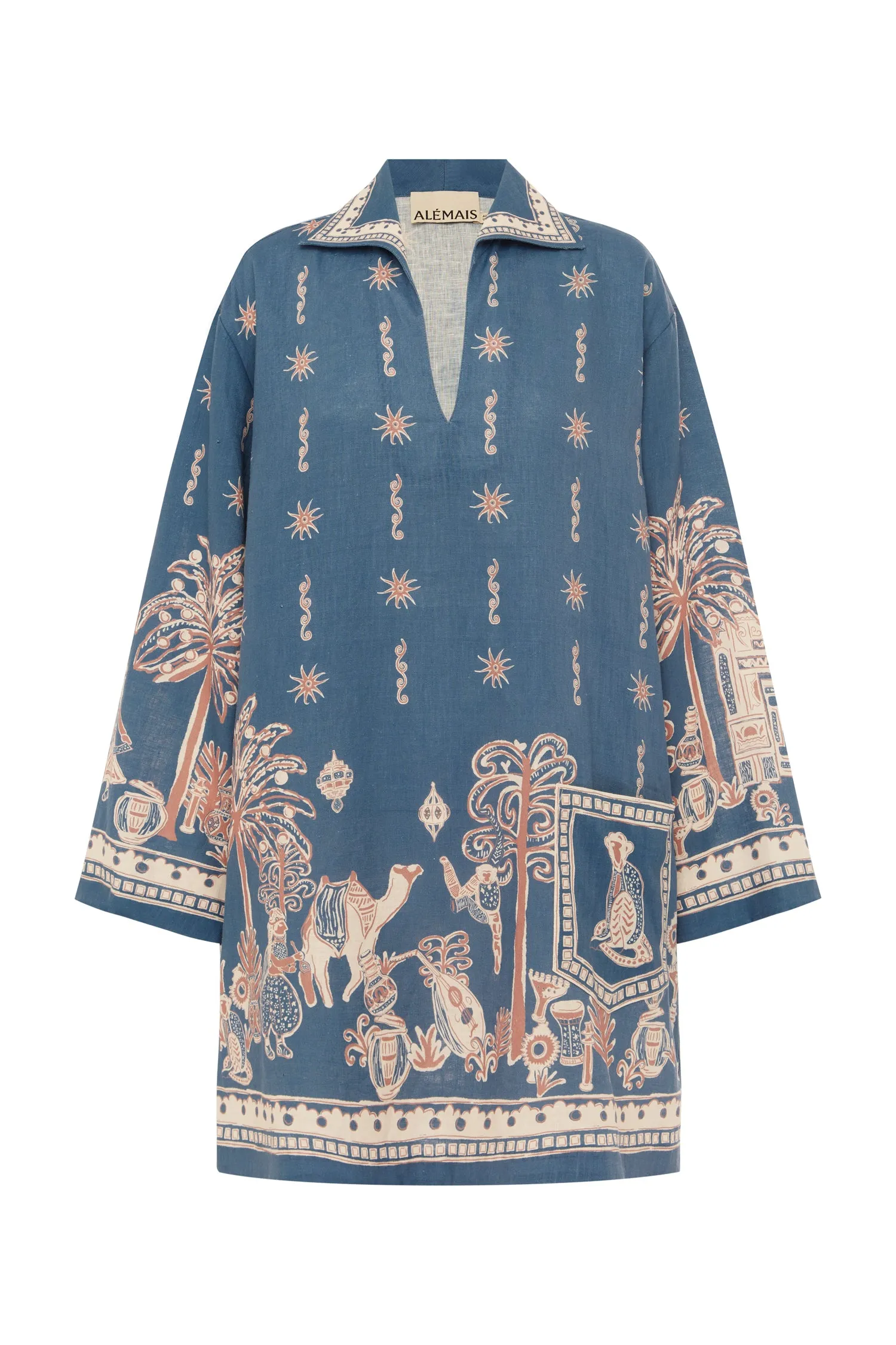 ACACIA LONG SLEEVE MINI DRESS sold by Alemais