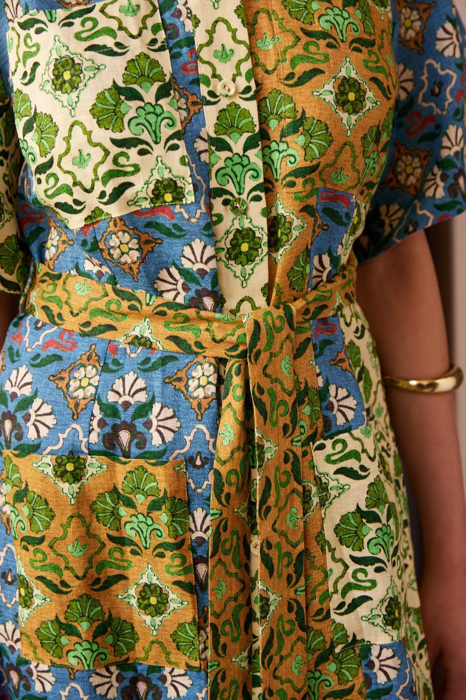 ALI SPLICED MINI DRESS sold by Alemais product image thumbnail 5