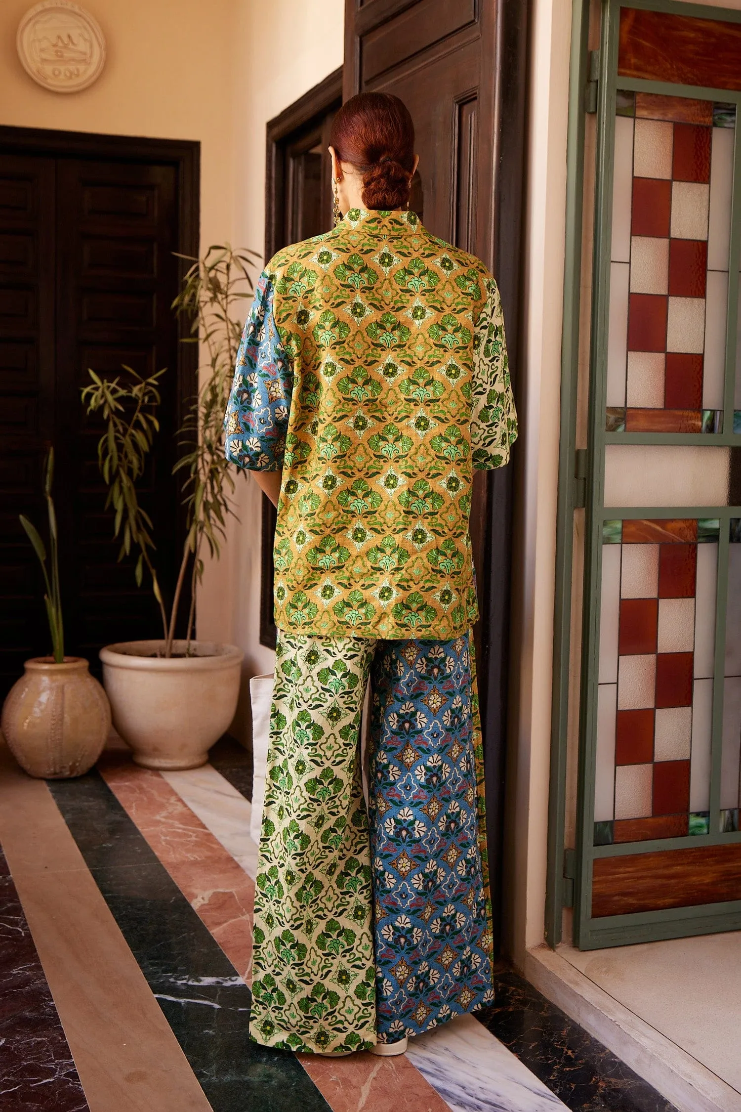ALI SPLICED SHIRT sold by Alemais product image thumbnail 4