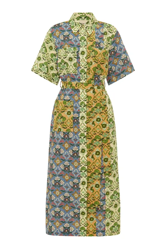 ALI SPLICED SHIRTDRESS sold by Alemais
